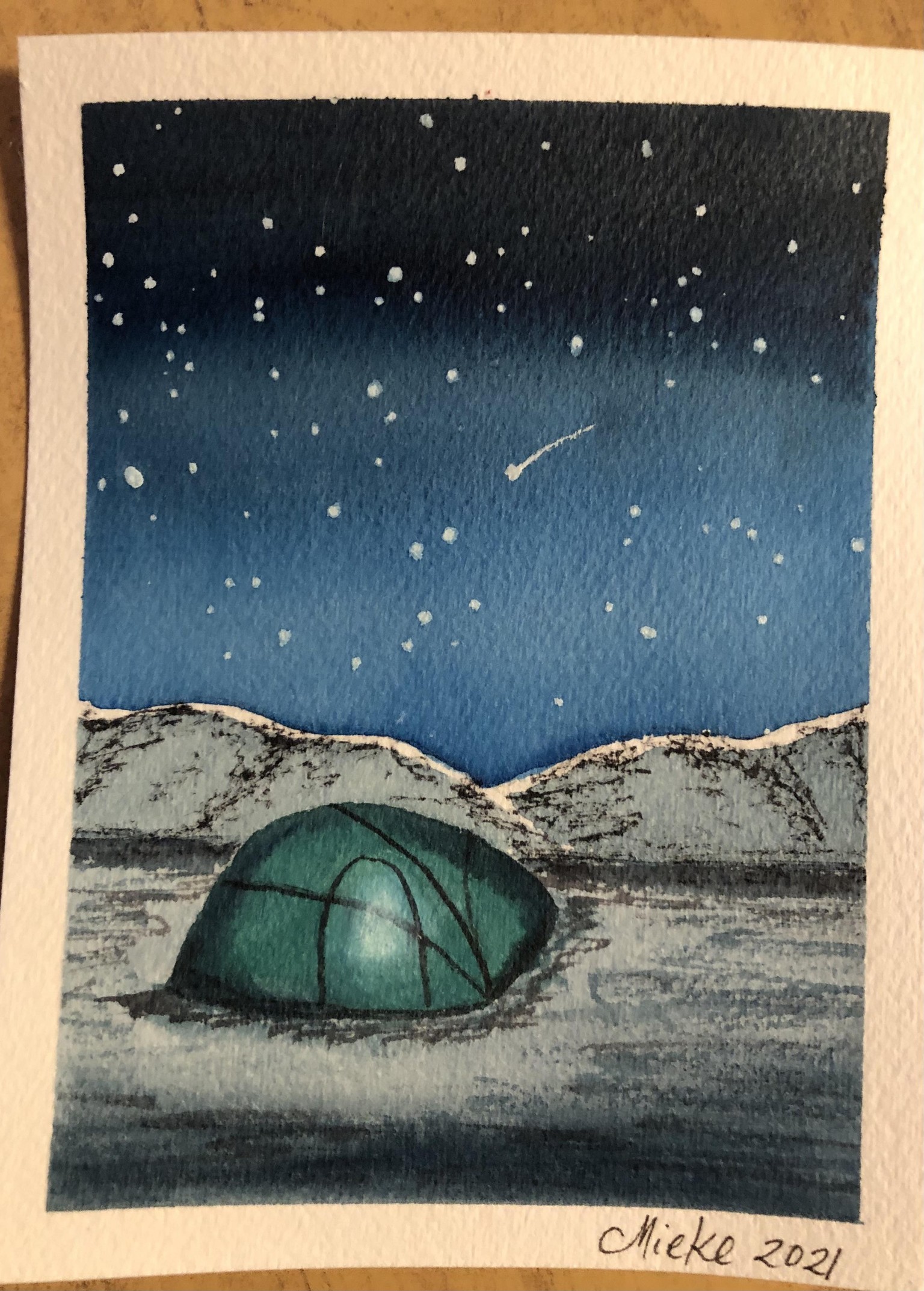 Winter Scenes’ cards - image 19 - student project