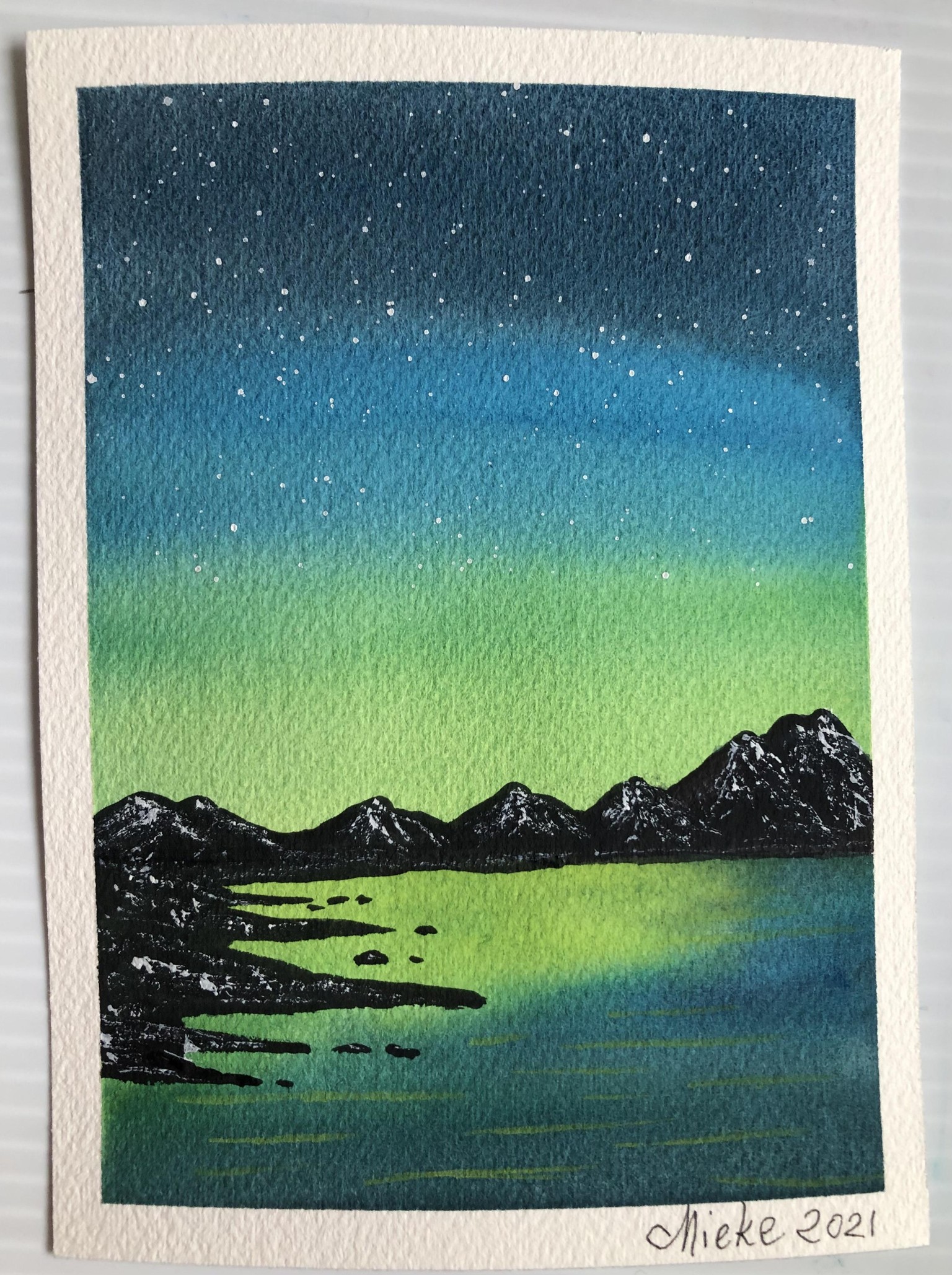 Winter Scenes’ cards - image 29 - student project