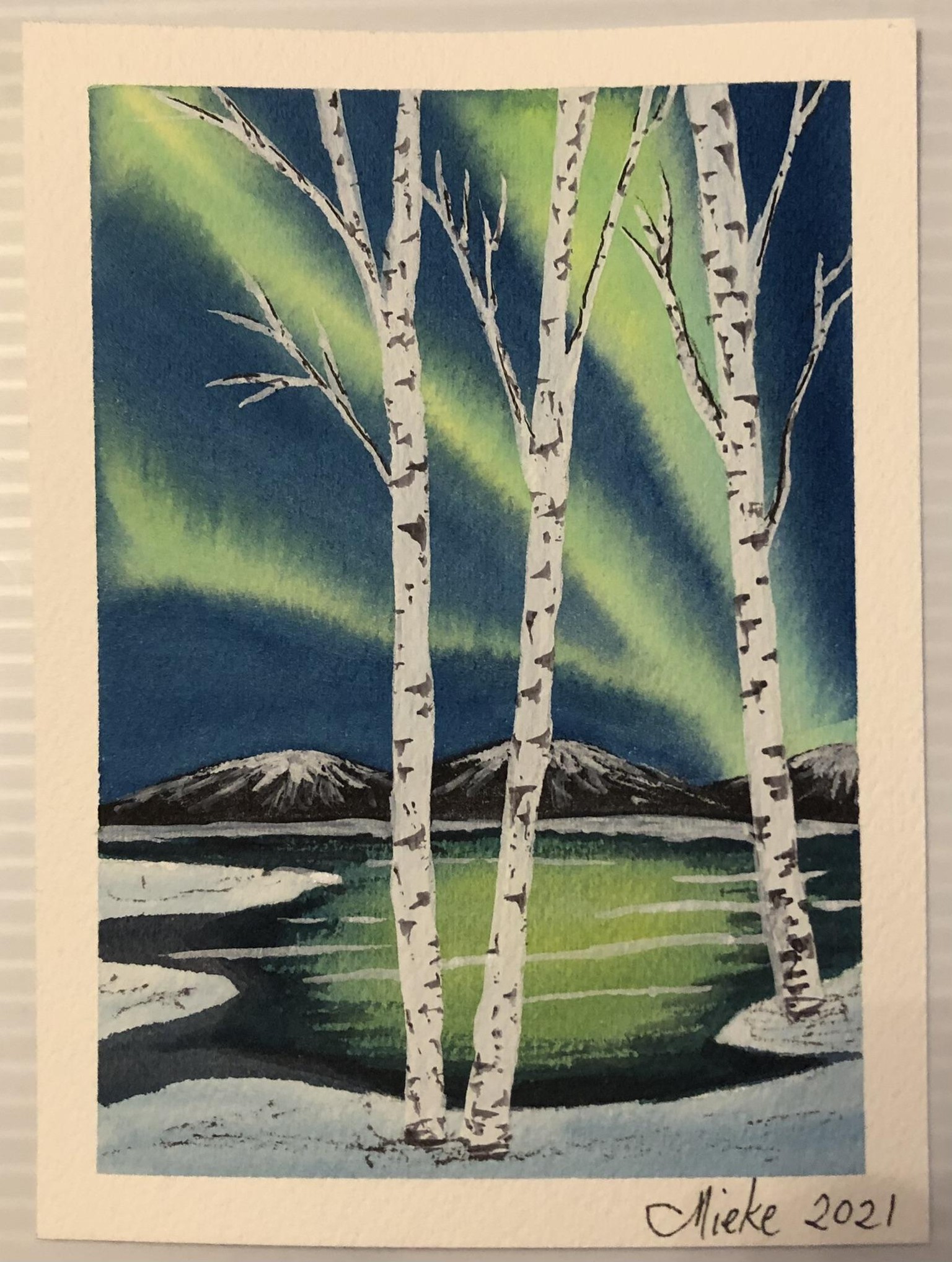 Winter Scenes’ cards - image 5 - student project