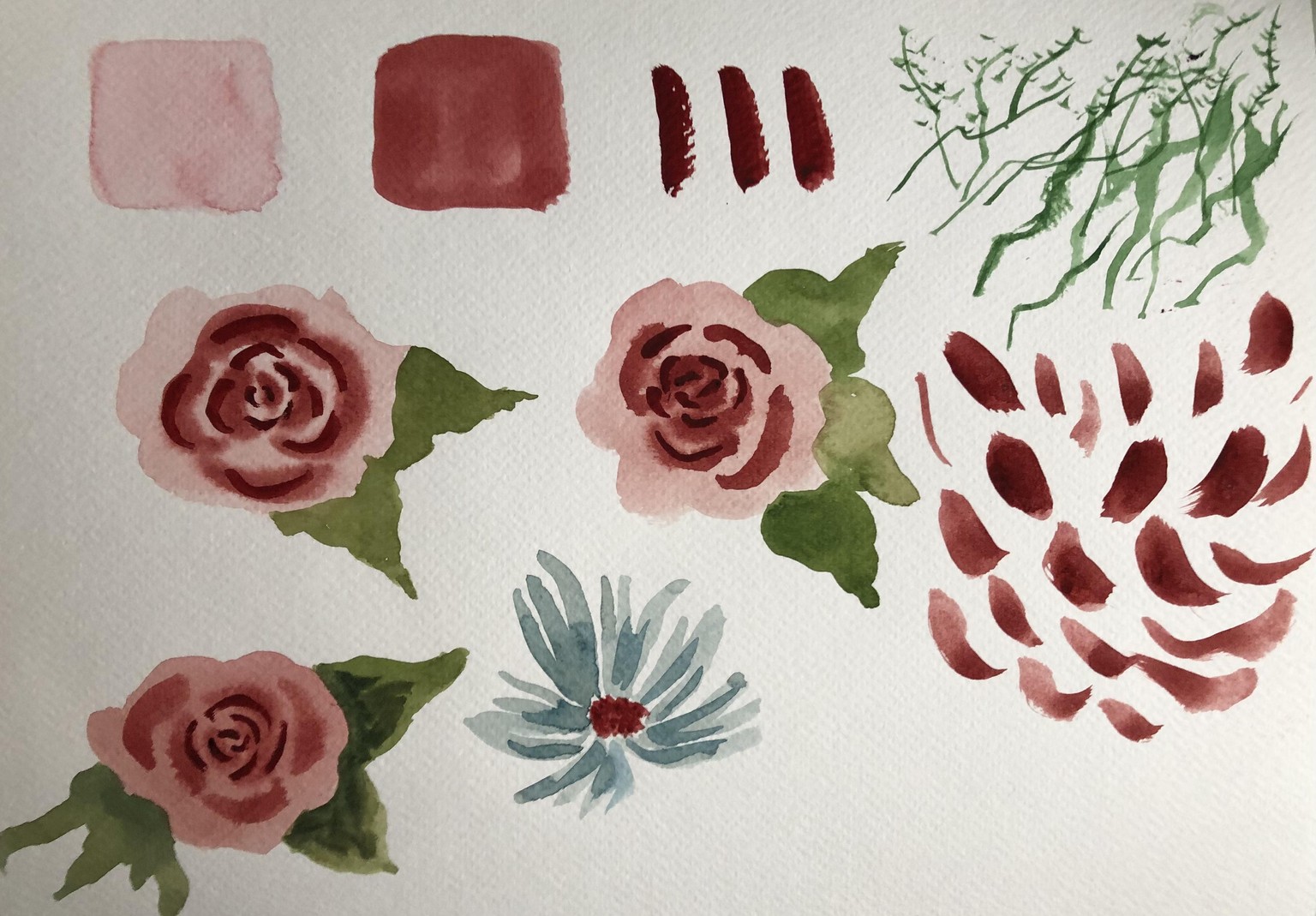 Heart-led expressive florals - image 1 - student project