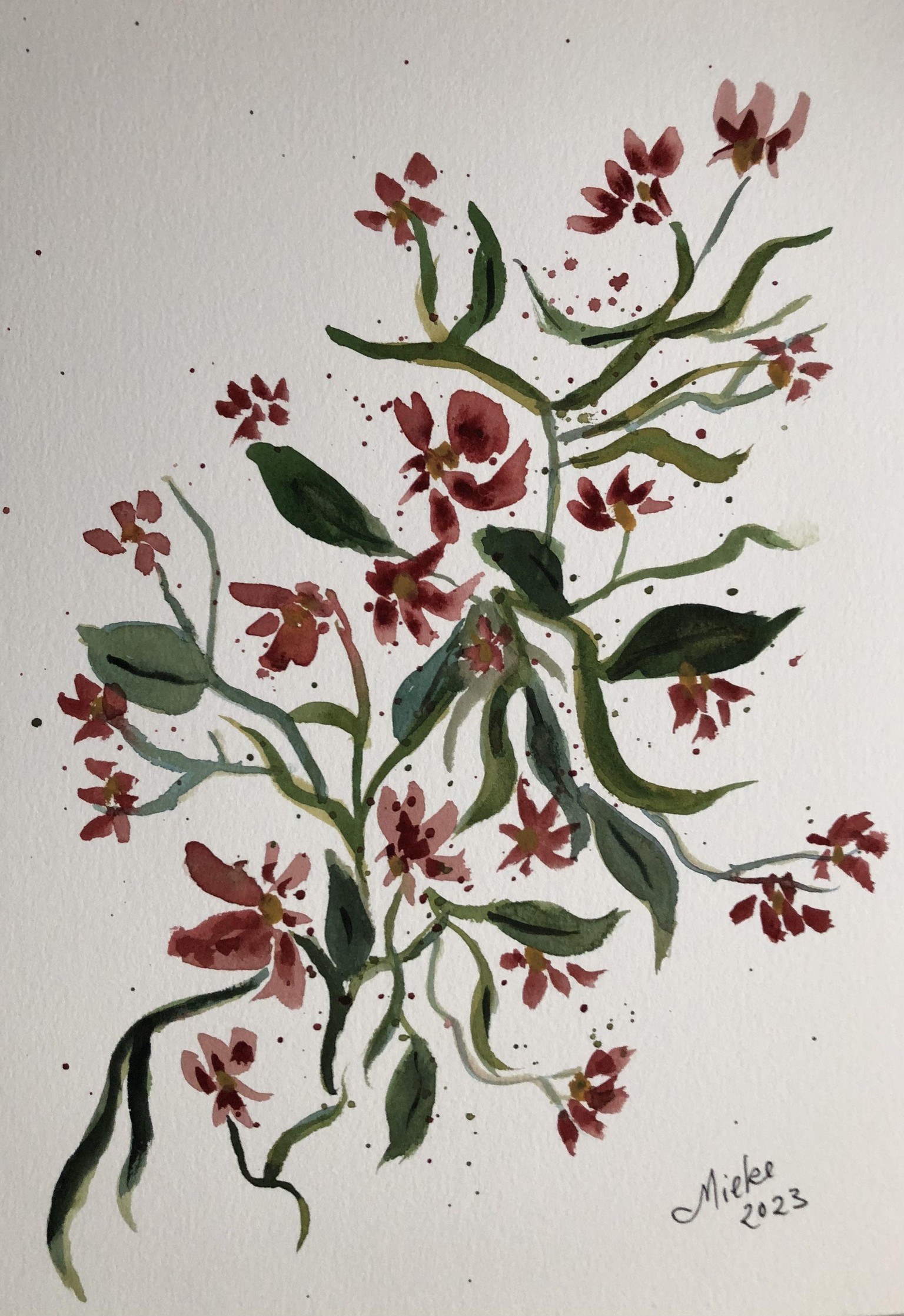 Heart-led expressive florals - image 2 - student project