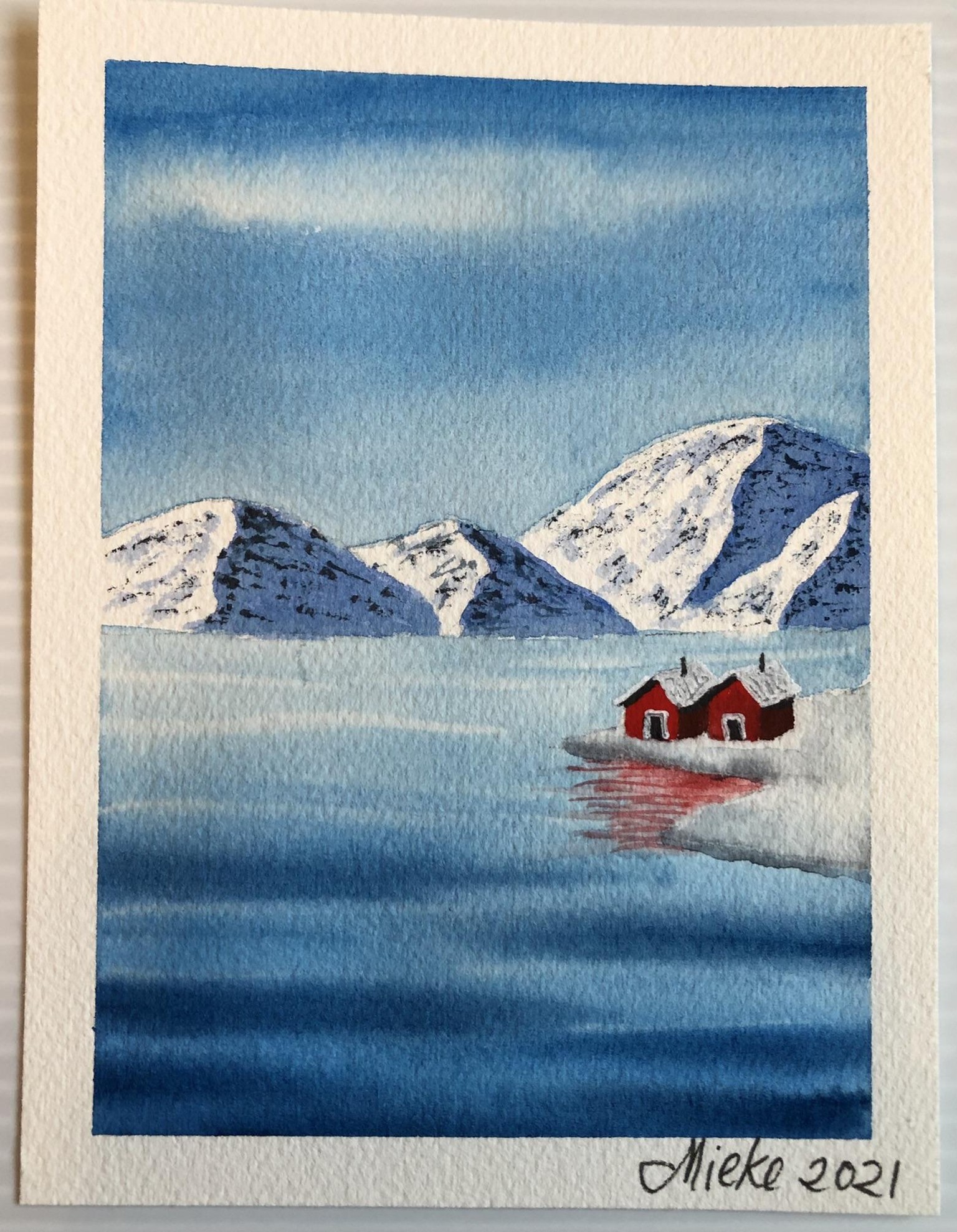 Winter Scenes’ cards - image 9 - student project