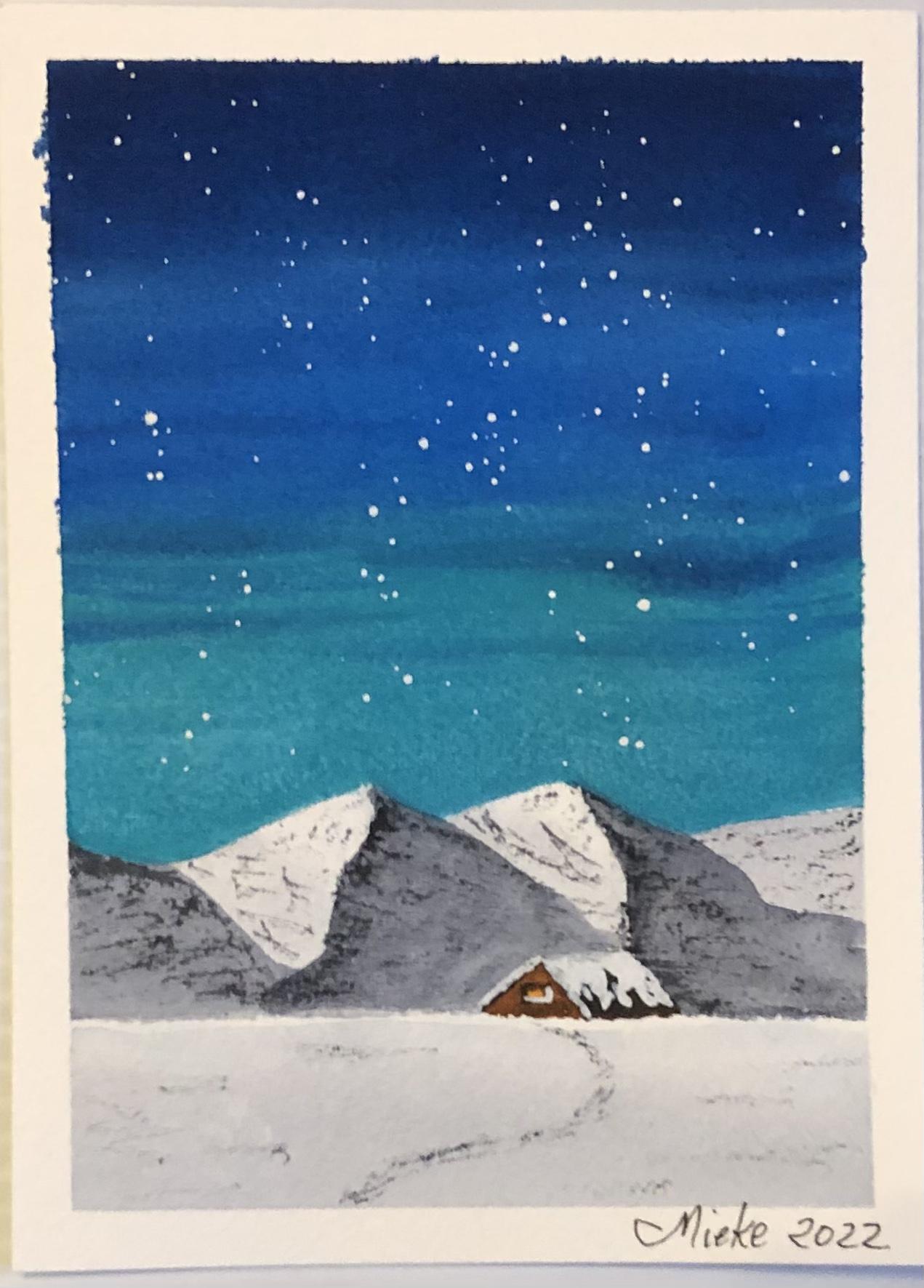 Winter Scenes’ cards - image 3 - student project