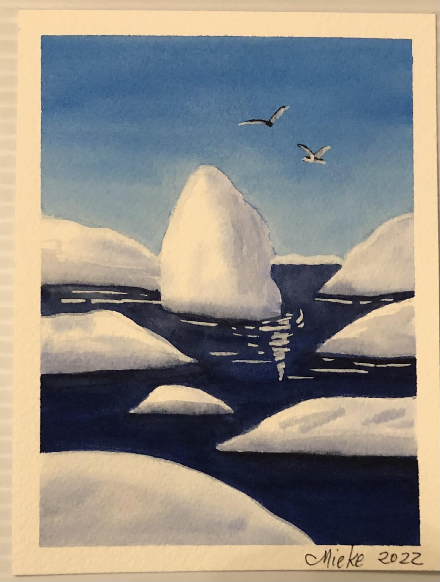Winter Scenes’ cards - image 1 - student project