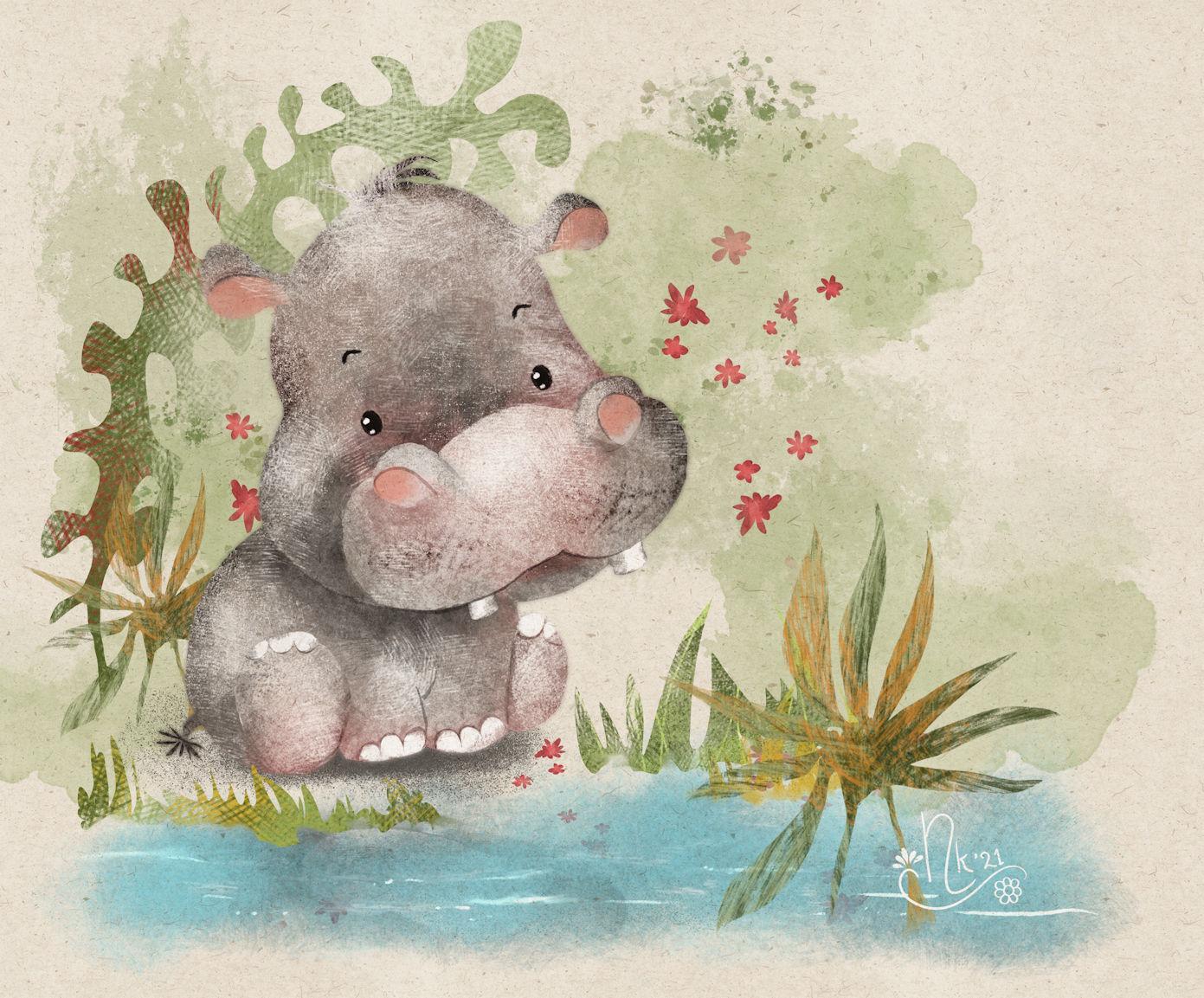 my little hippo - image 1 - student project