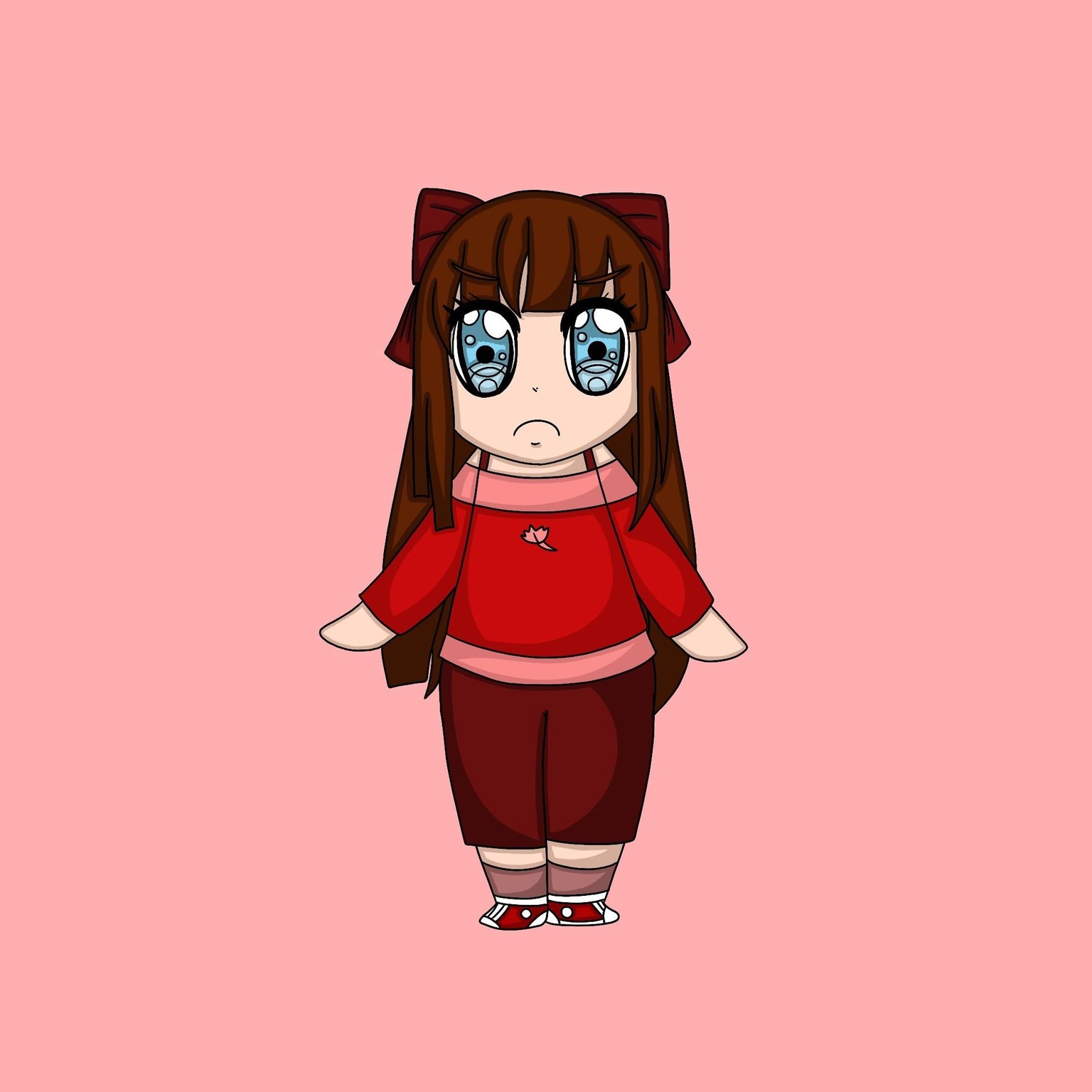 Hajinosora as chibis in full body - image 4 - student project
