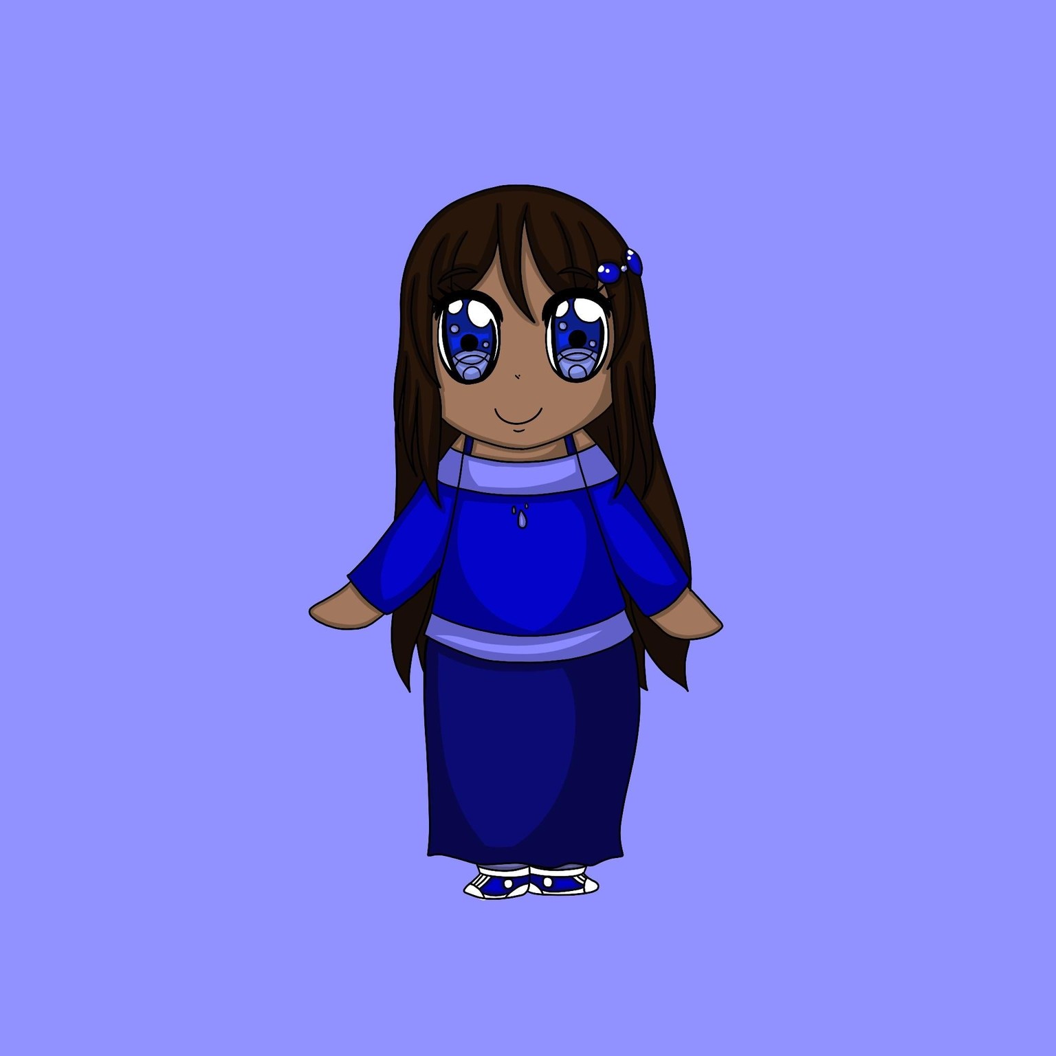 Hajinosora as chibis in full body - image 7 - student project