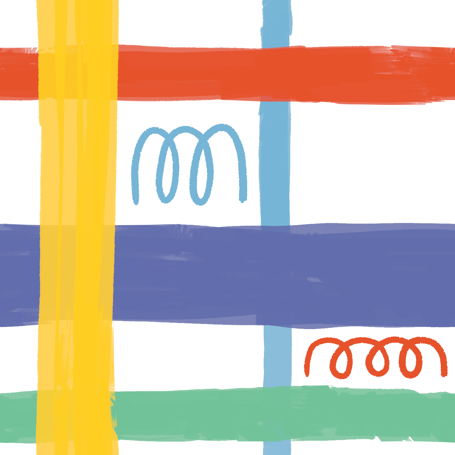 Grid Seamless Patterns - image 1 - student project