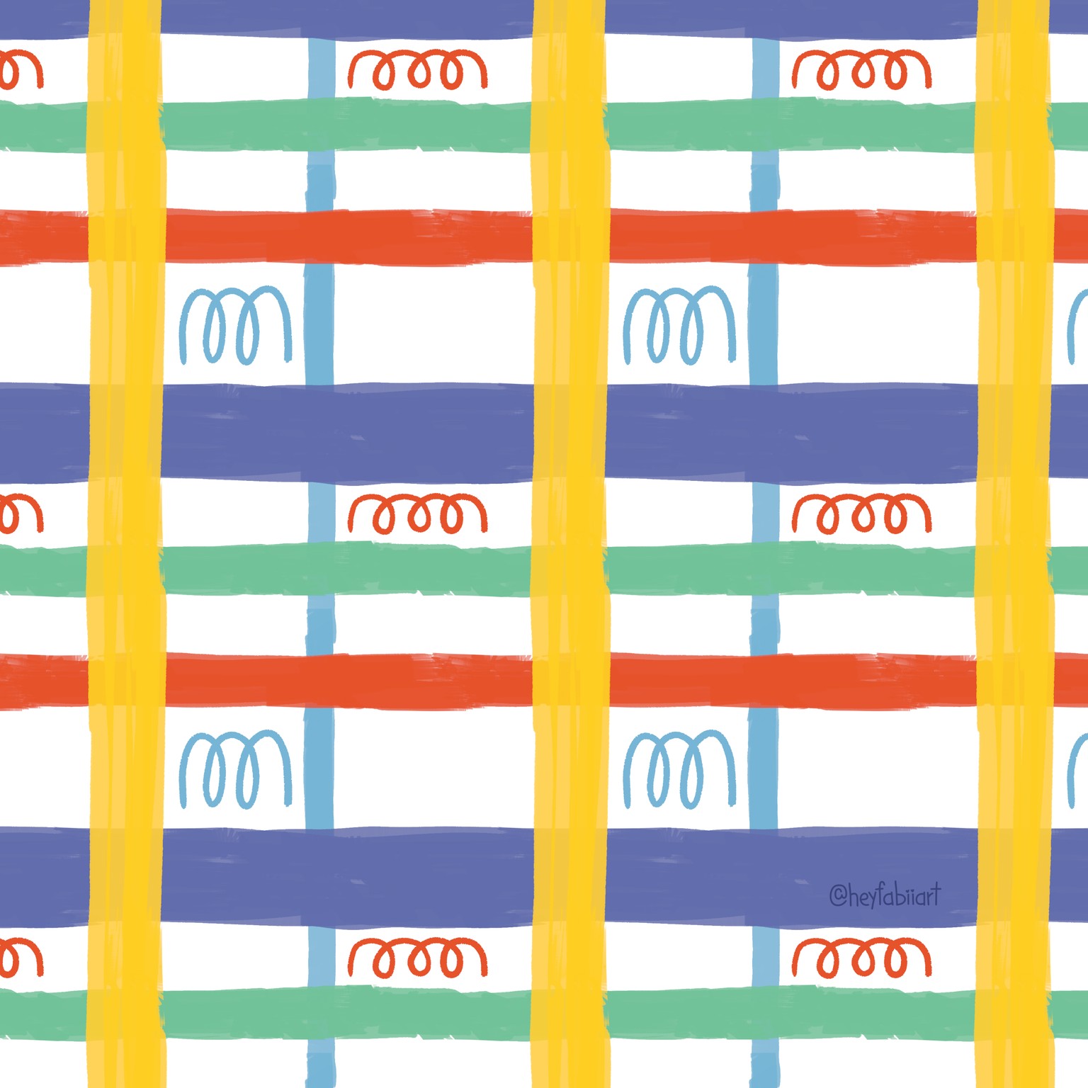 Grid Seamless Patterns - image 2 - student project