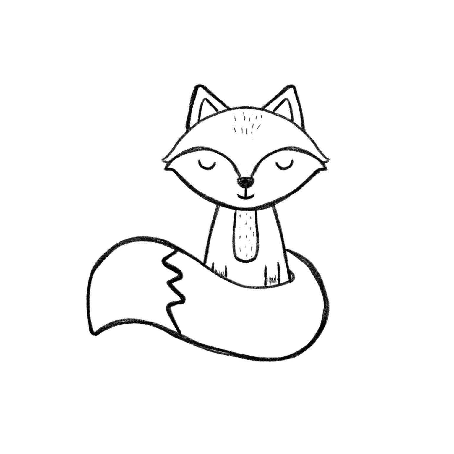 Little fox 🧡 - image 1 - student project