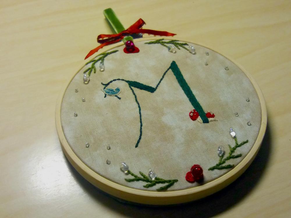 Woodland monogram - image 1 - student project