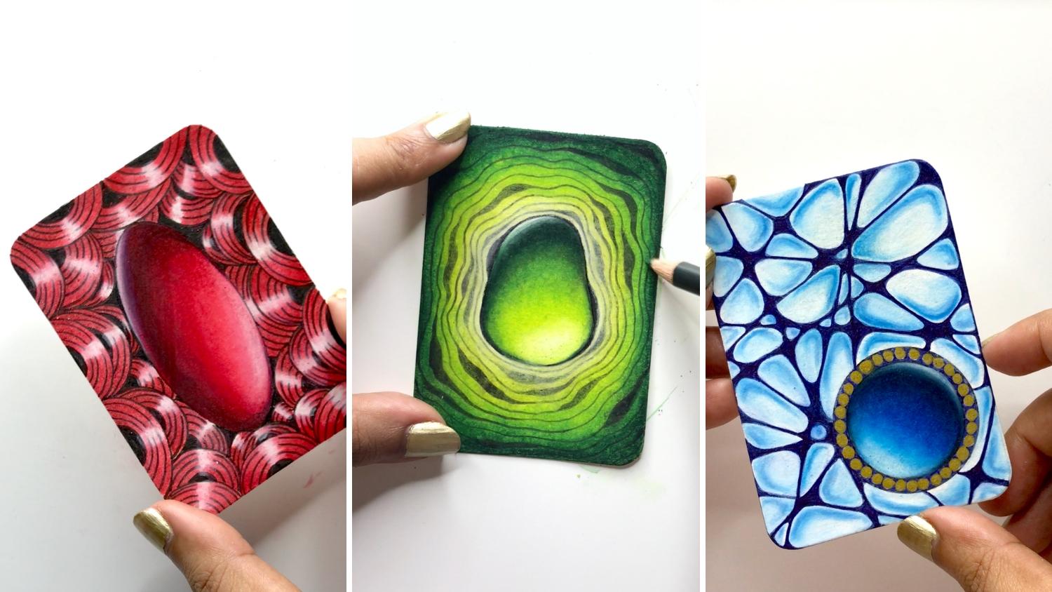 Color Pencil Gemstones - Class Projects - image 1 - student project