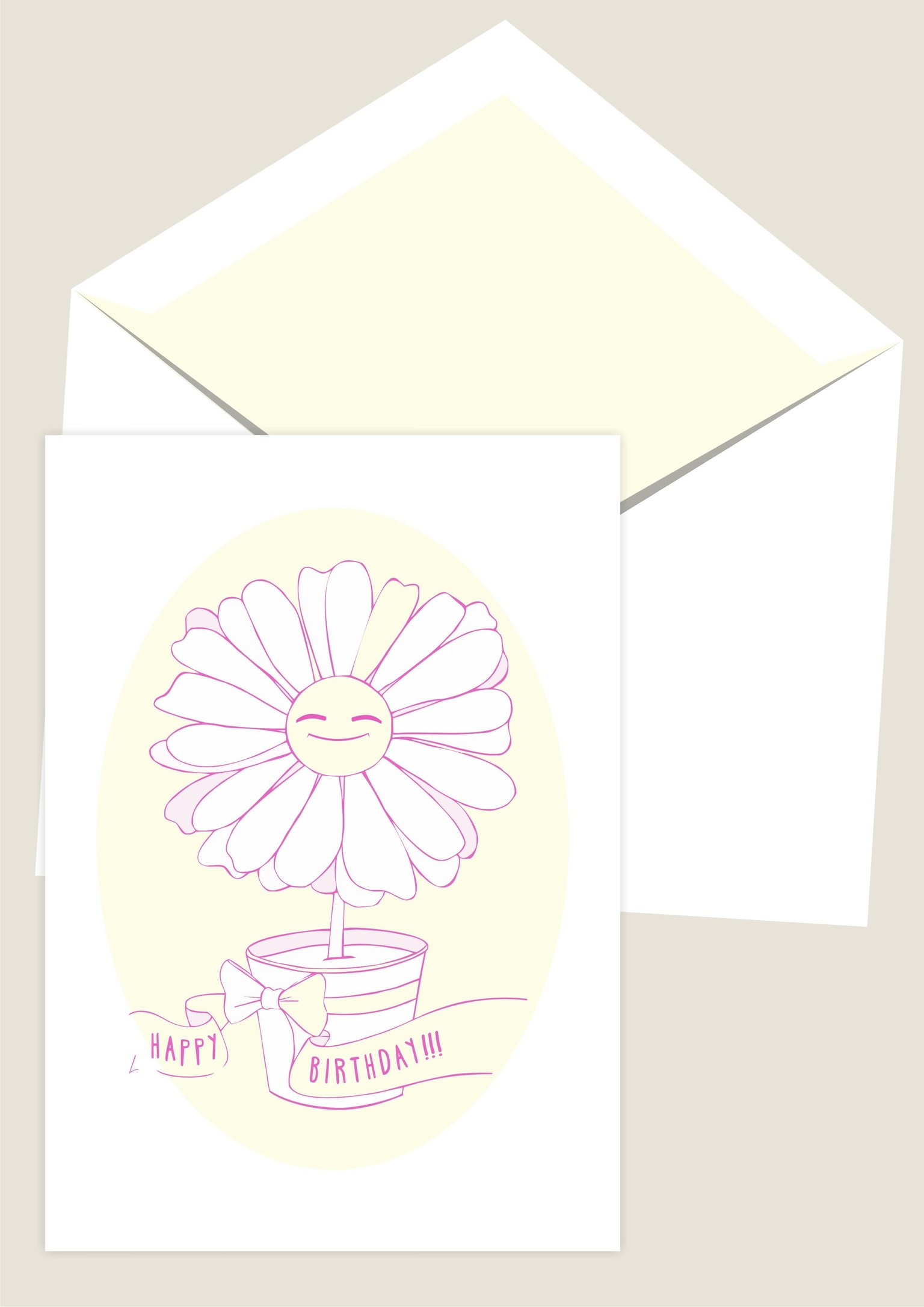 Greeting card. Happy birthday. - image 4 - student project