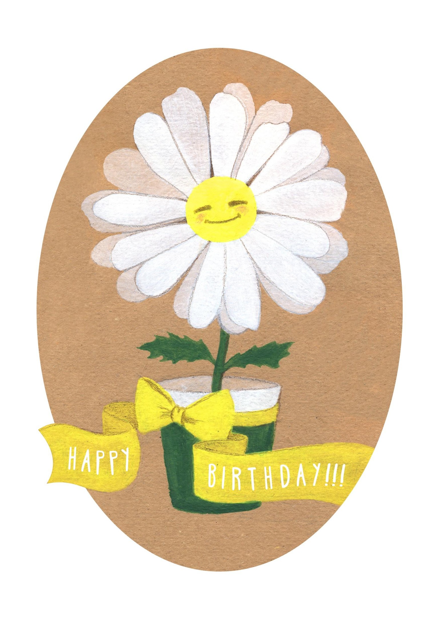 Greeting card. Happy birthday. - image 3 - student project