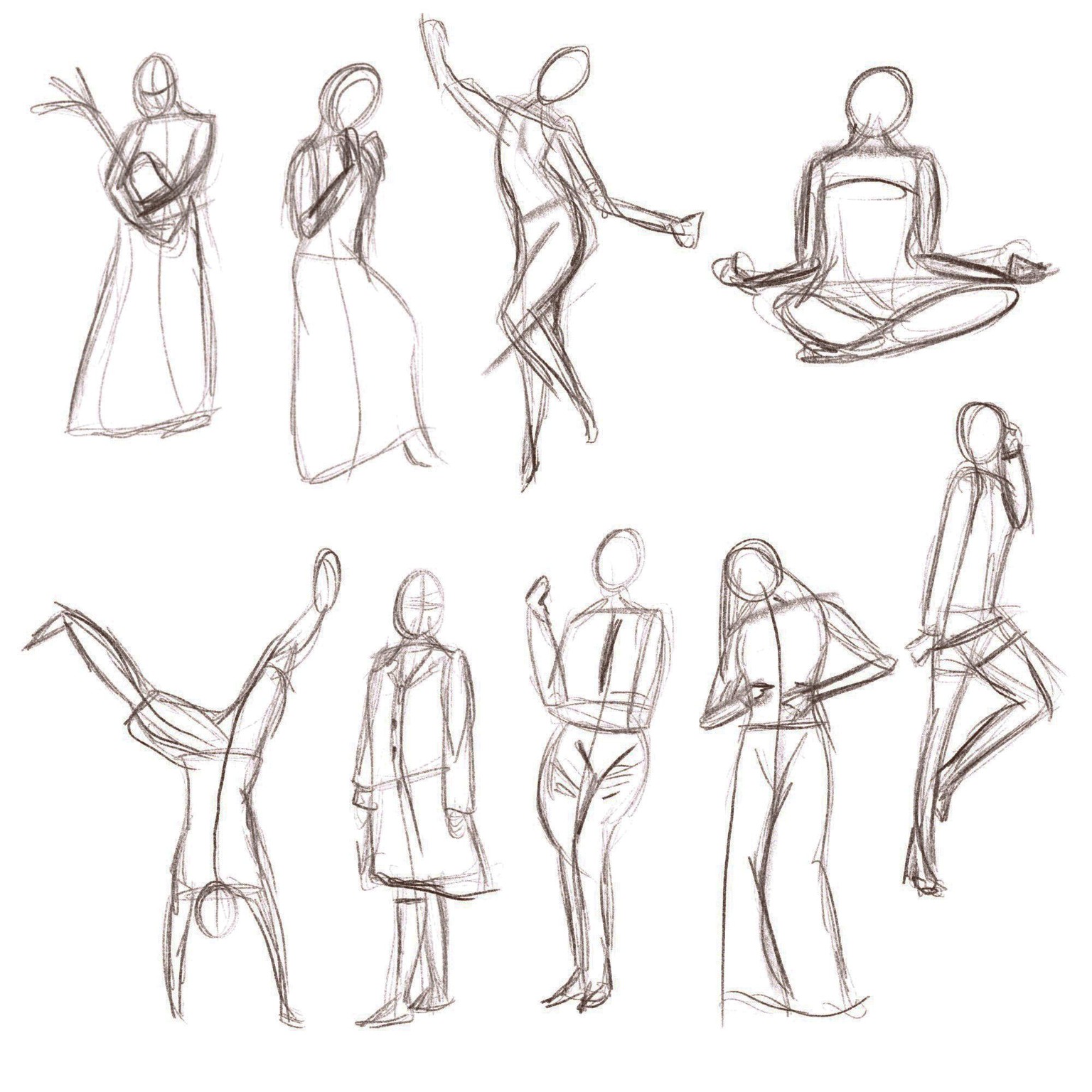 Timed Gesture Drawings - image 2 - student project