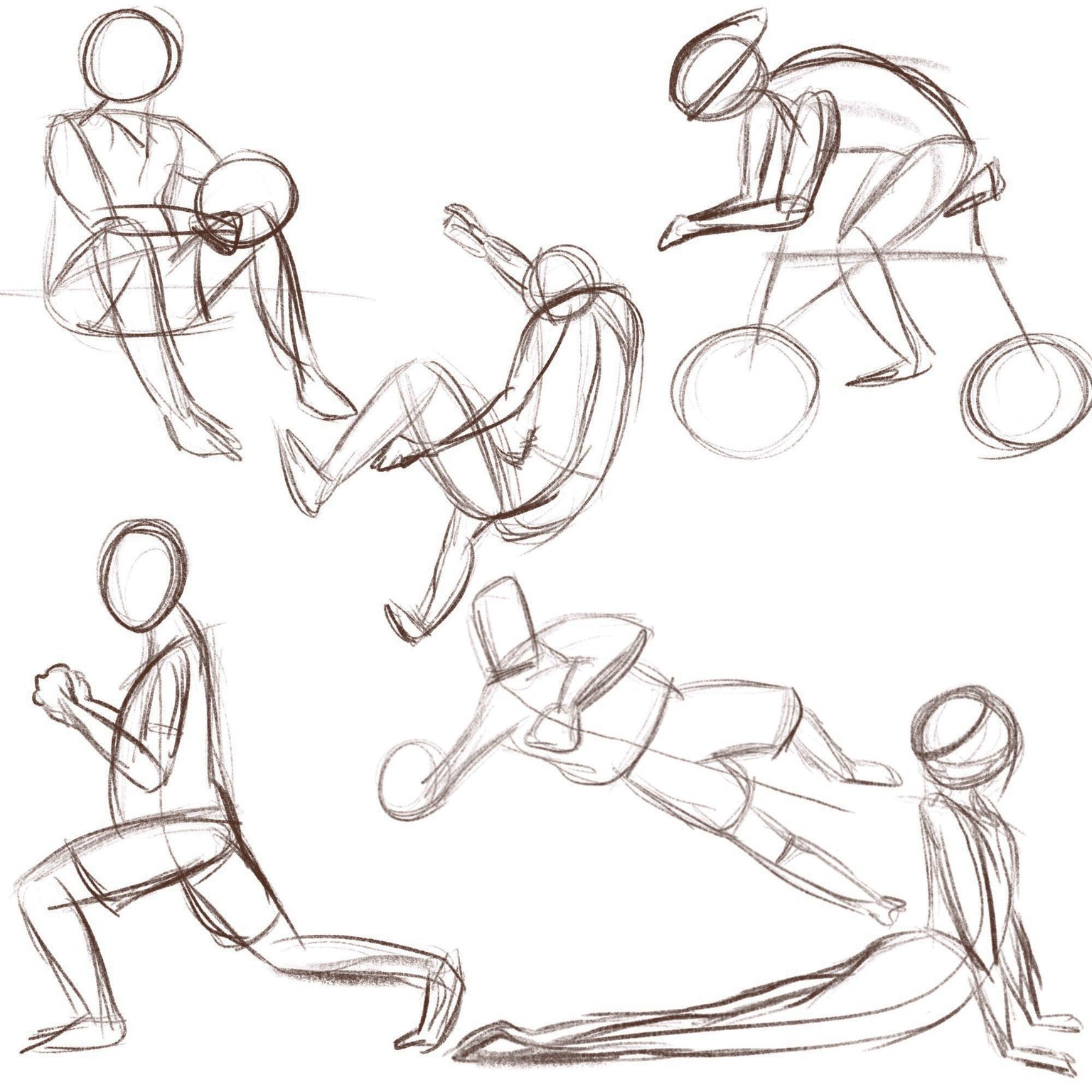 Timed Gesture Drawings - image 1 - student project