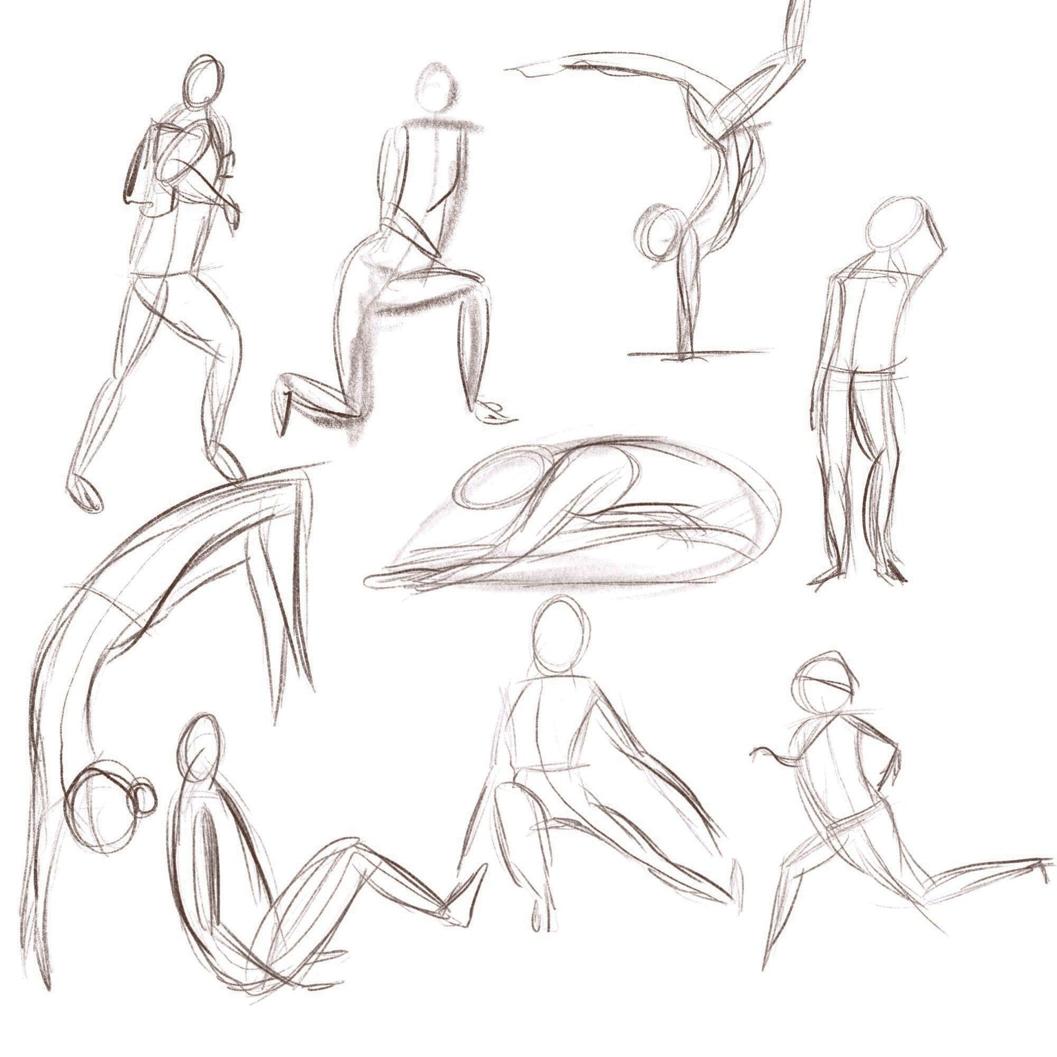 Timed Gesture Drawings - image 3 - student project