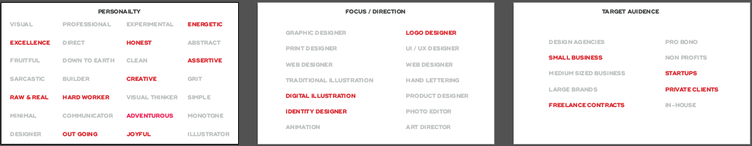 (Sample Project) Personal Brand Identity - image 1 - student project