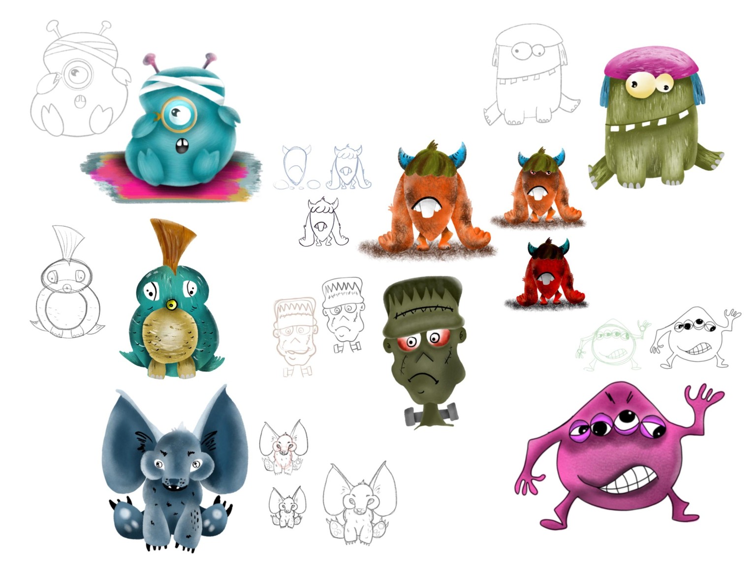 Monsters with Ed & Joey - image 1 - student project