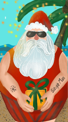 Beach Santa - image 1 - student project
