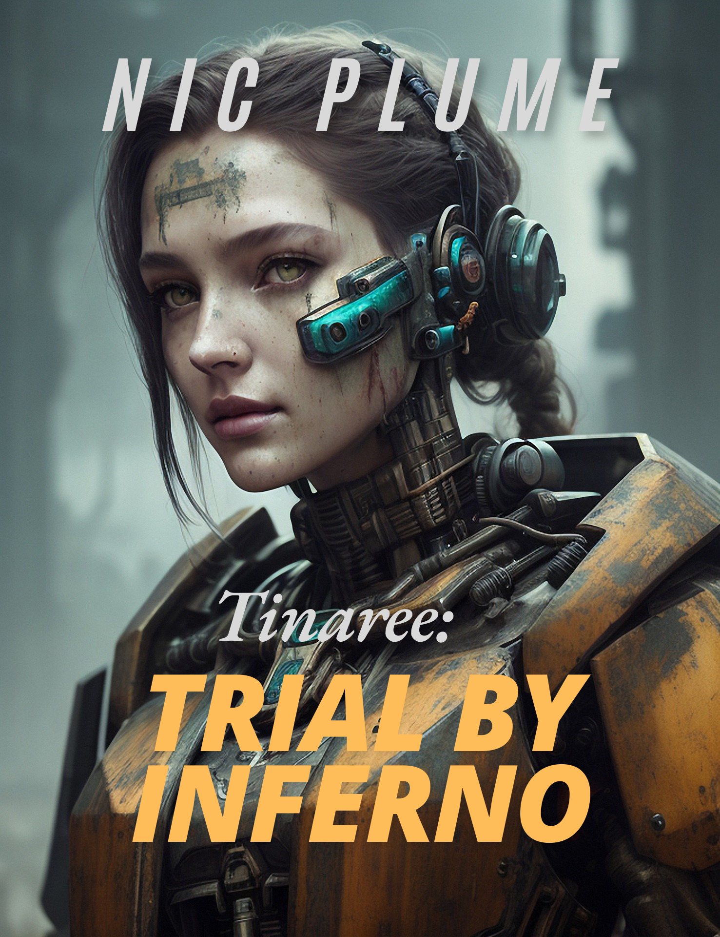 Sci-fi cover art BMB - image 1 - student project