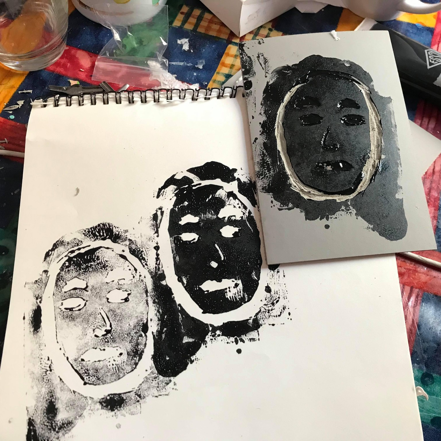My Lino Printing project - image 1 - student project