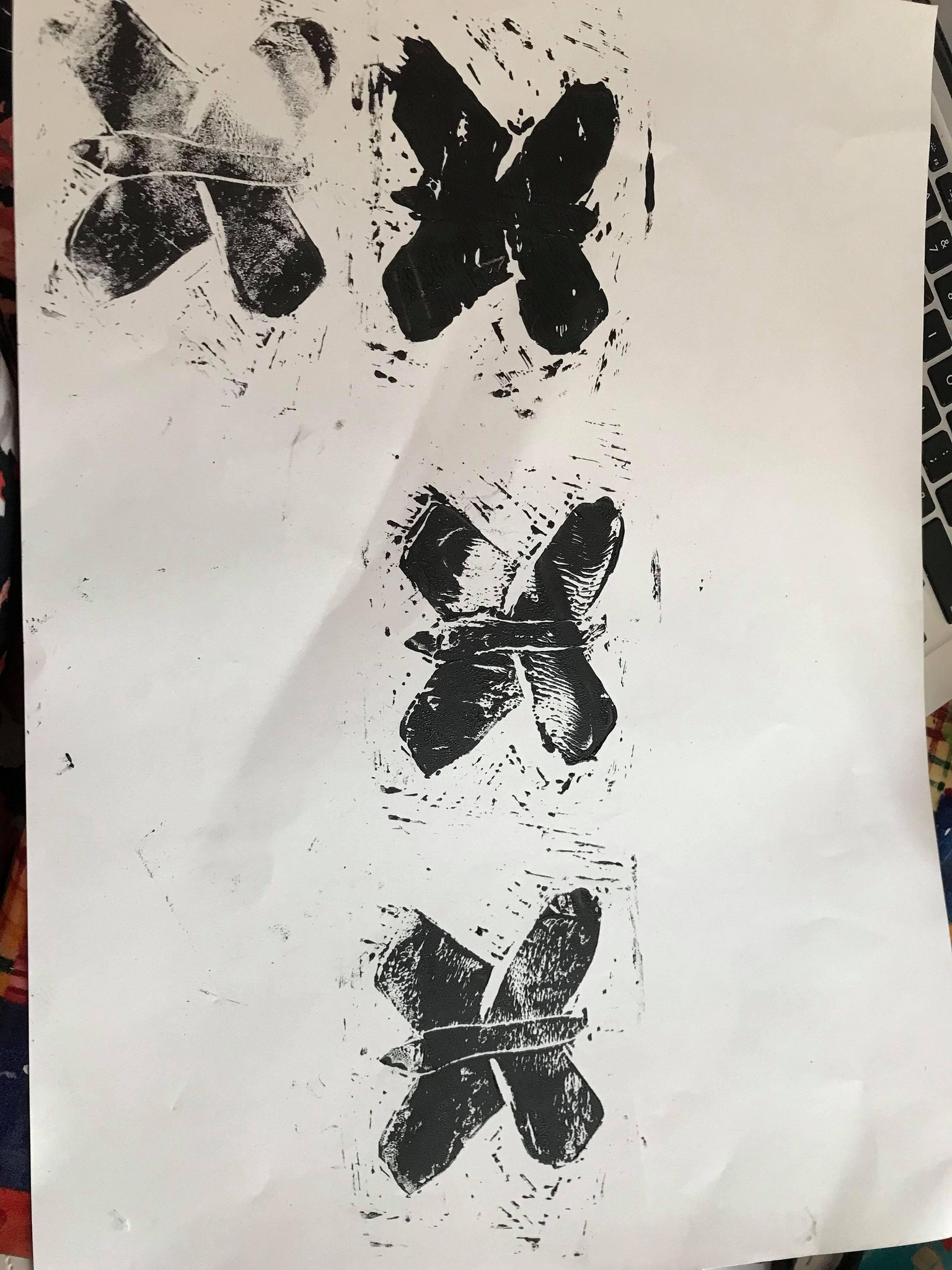 My Lino Printing project - image 2 - student project