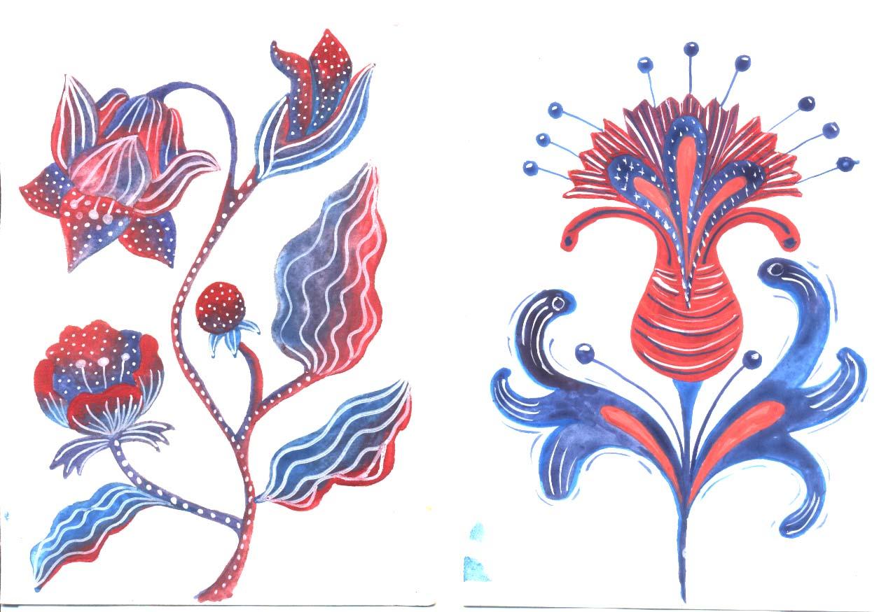 floral borders - image 3 - student project