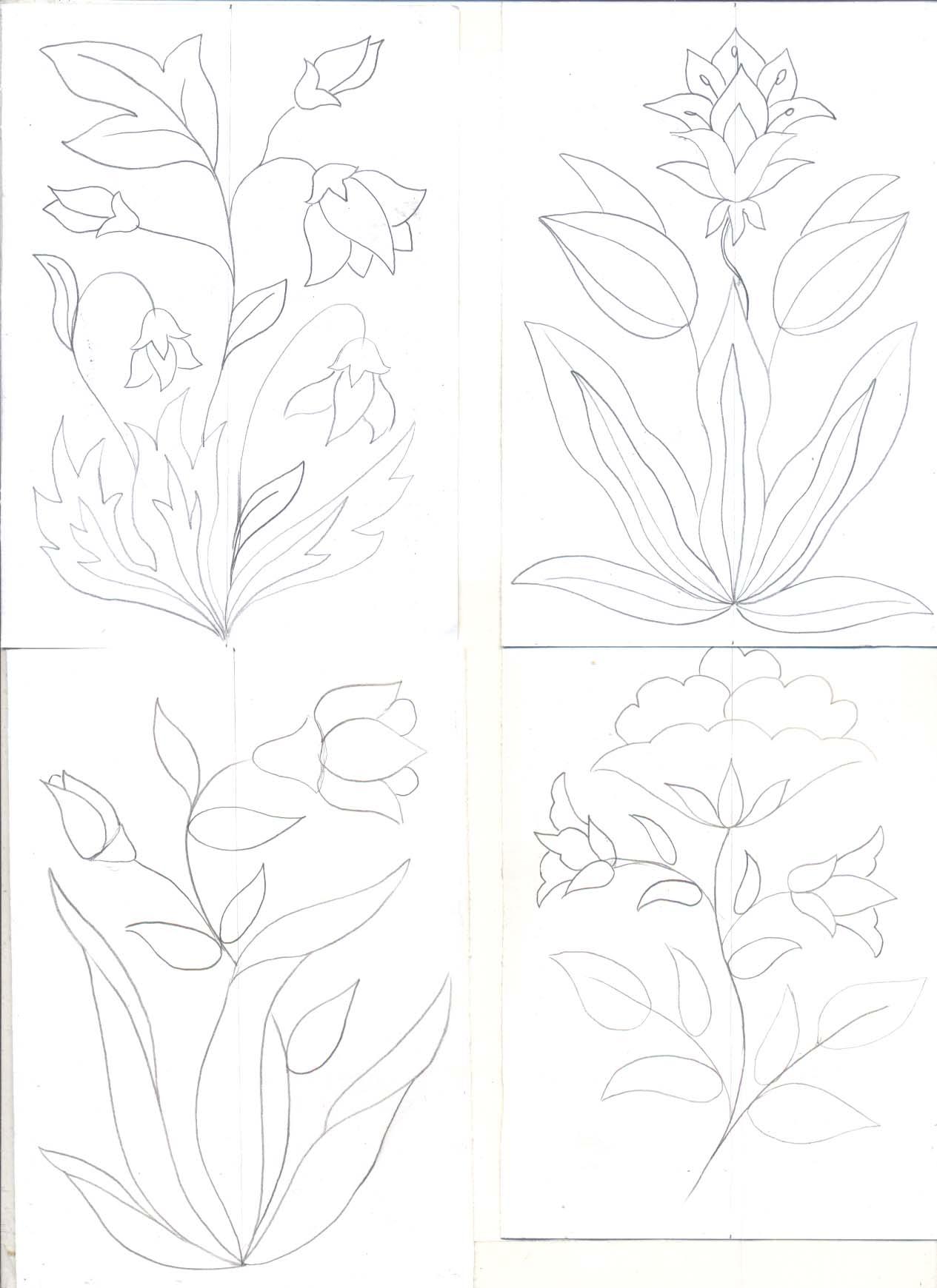floral borders - image 1 - student project