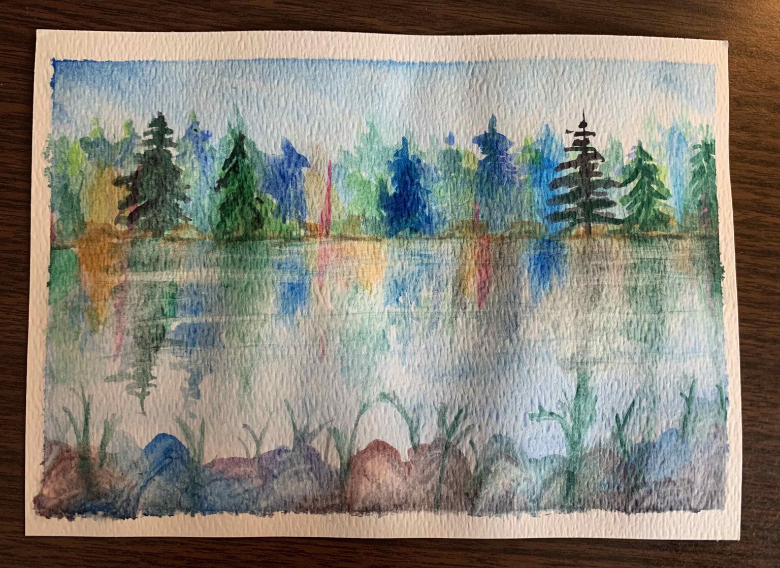 landscape water reflections - image 1 - student project