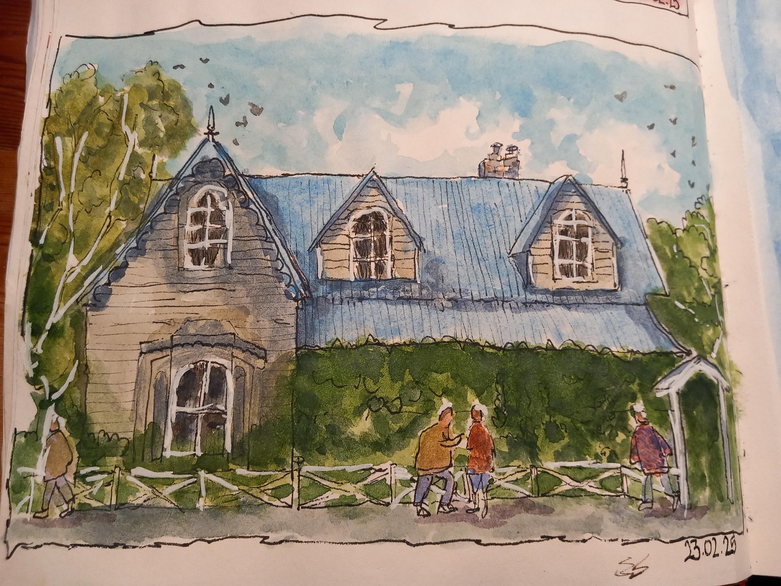 Croquis urbains avec Darren - image 2 - student project