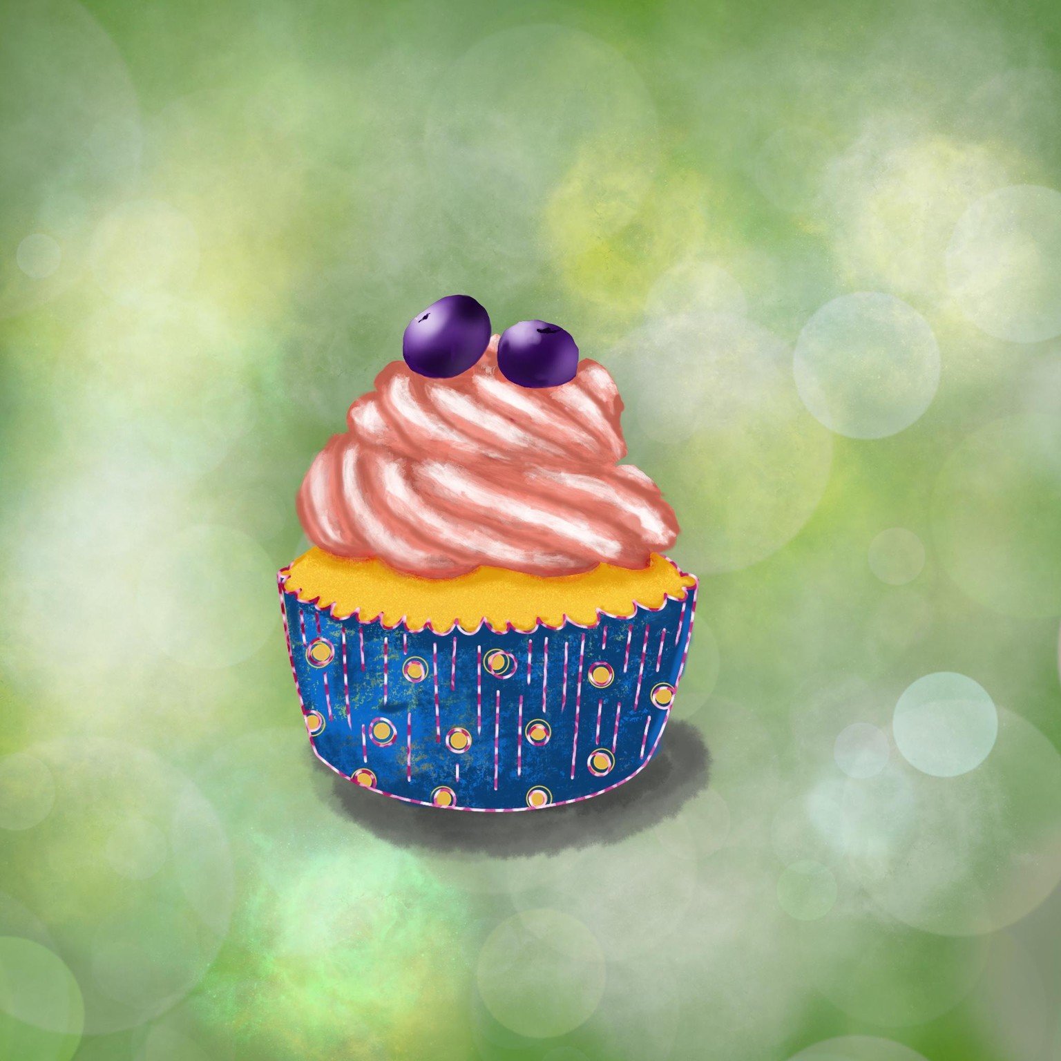Blueberr Muffin - image 1 - student project