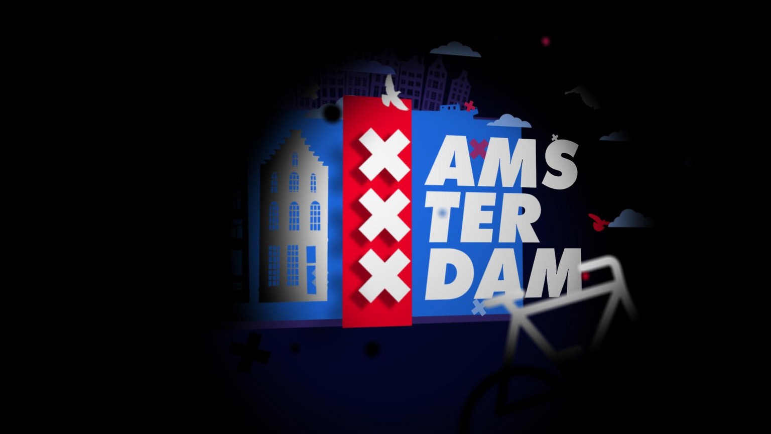 Amsterdam Animated 3D Postcard - image 8 - student project