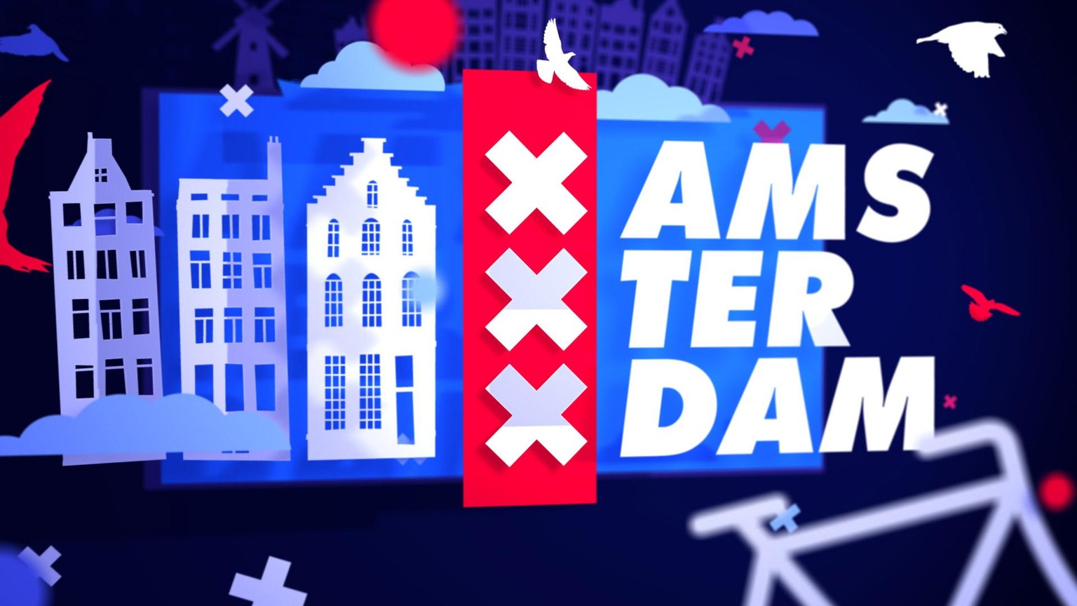 Amsterdam Animated 3D Postcard - image 10 - student project