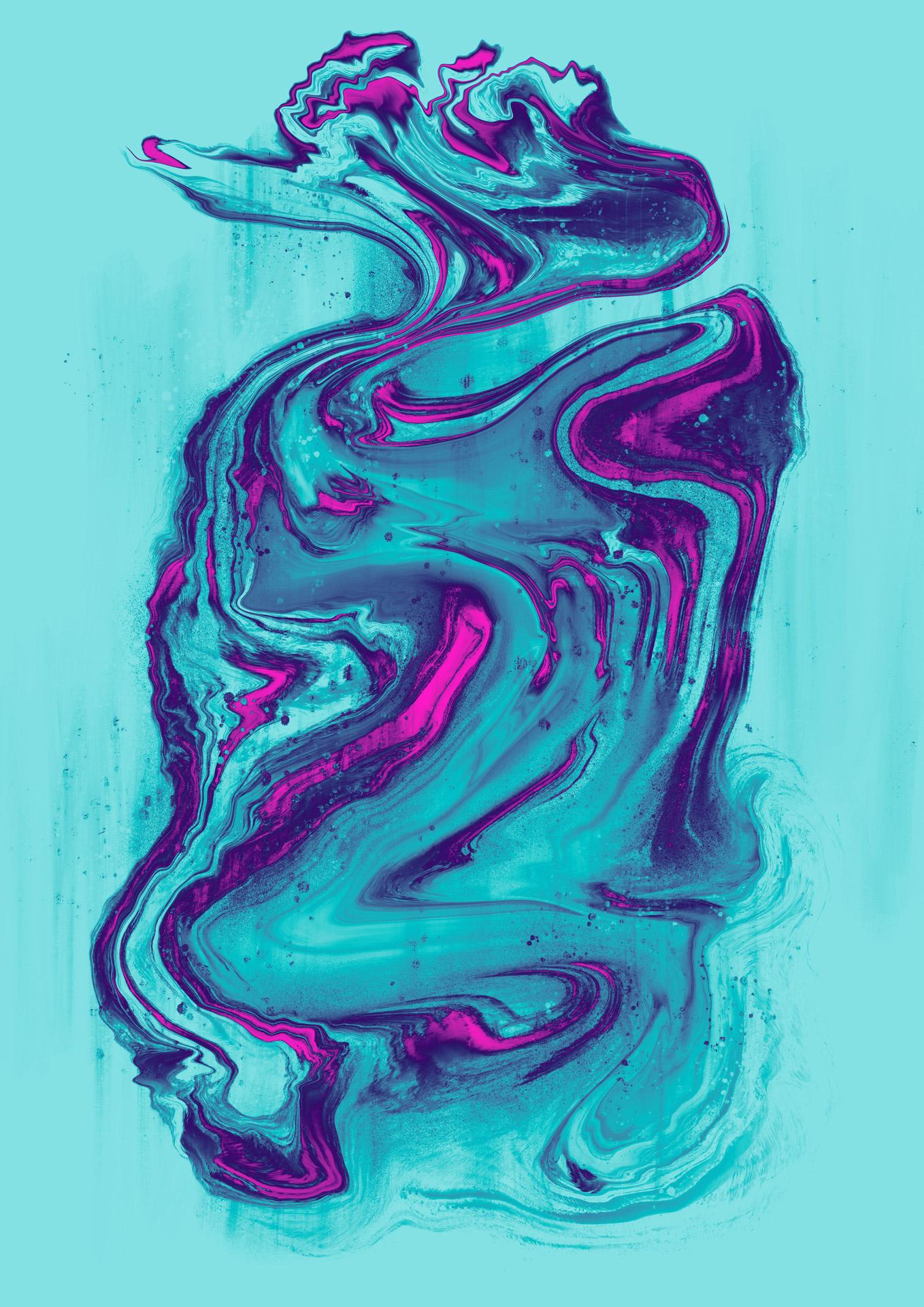 Digital Marbling + Gradient Map - image 1 - student project