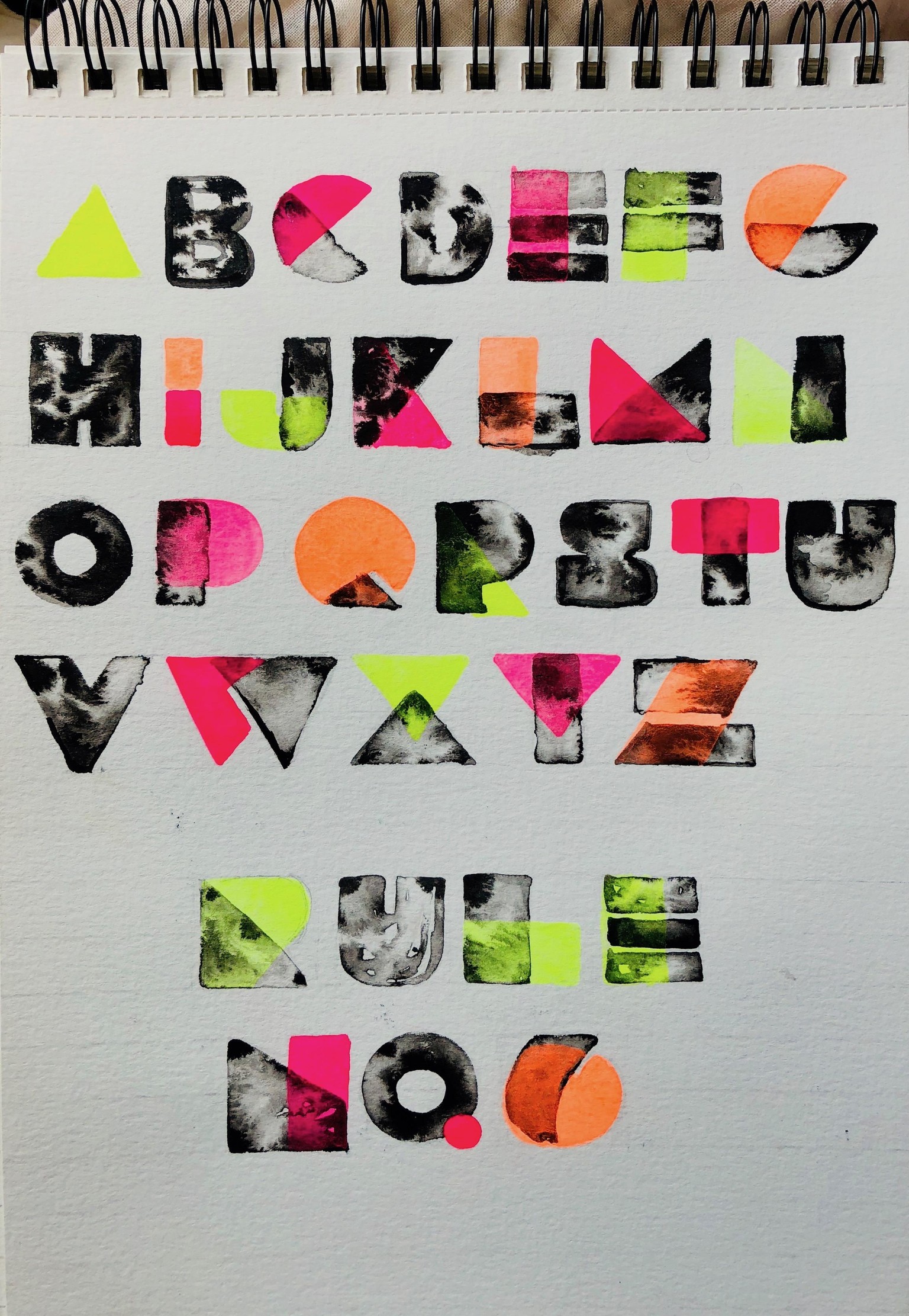 #Neon #Lettering - image 1 - student project