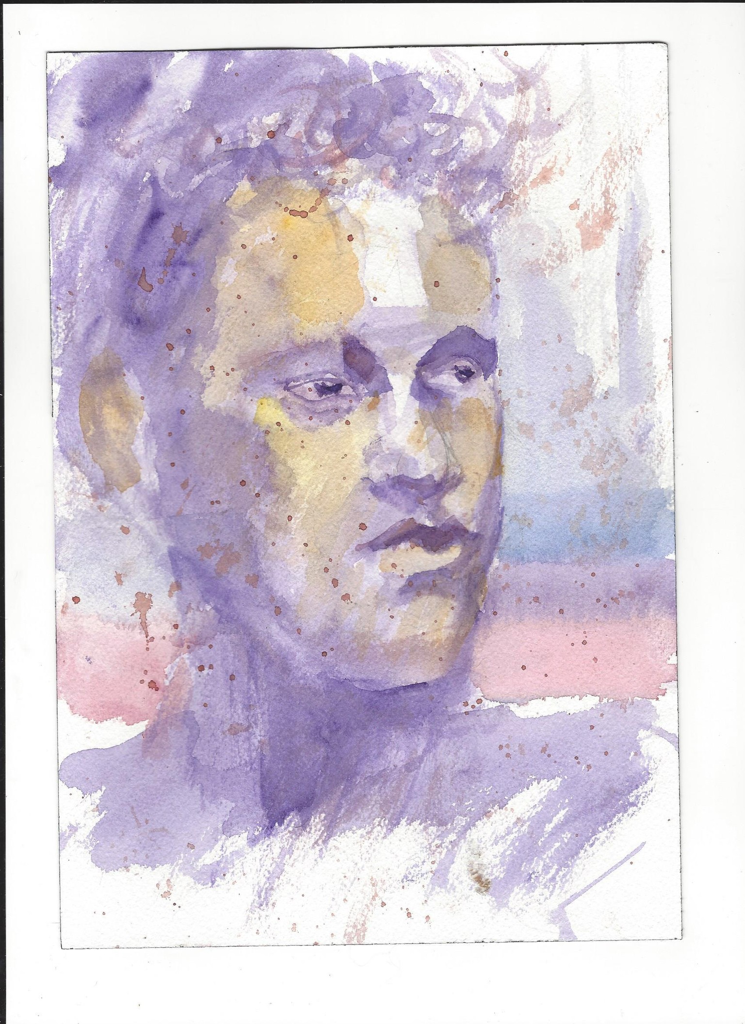 Portrait with shades and shadows and studies of planes - image 1 - student project