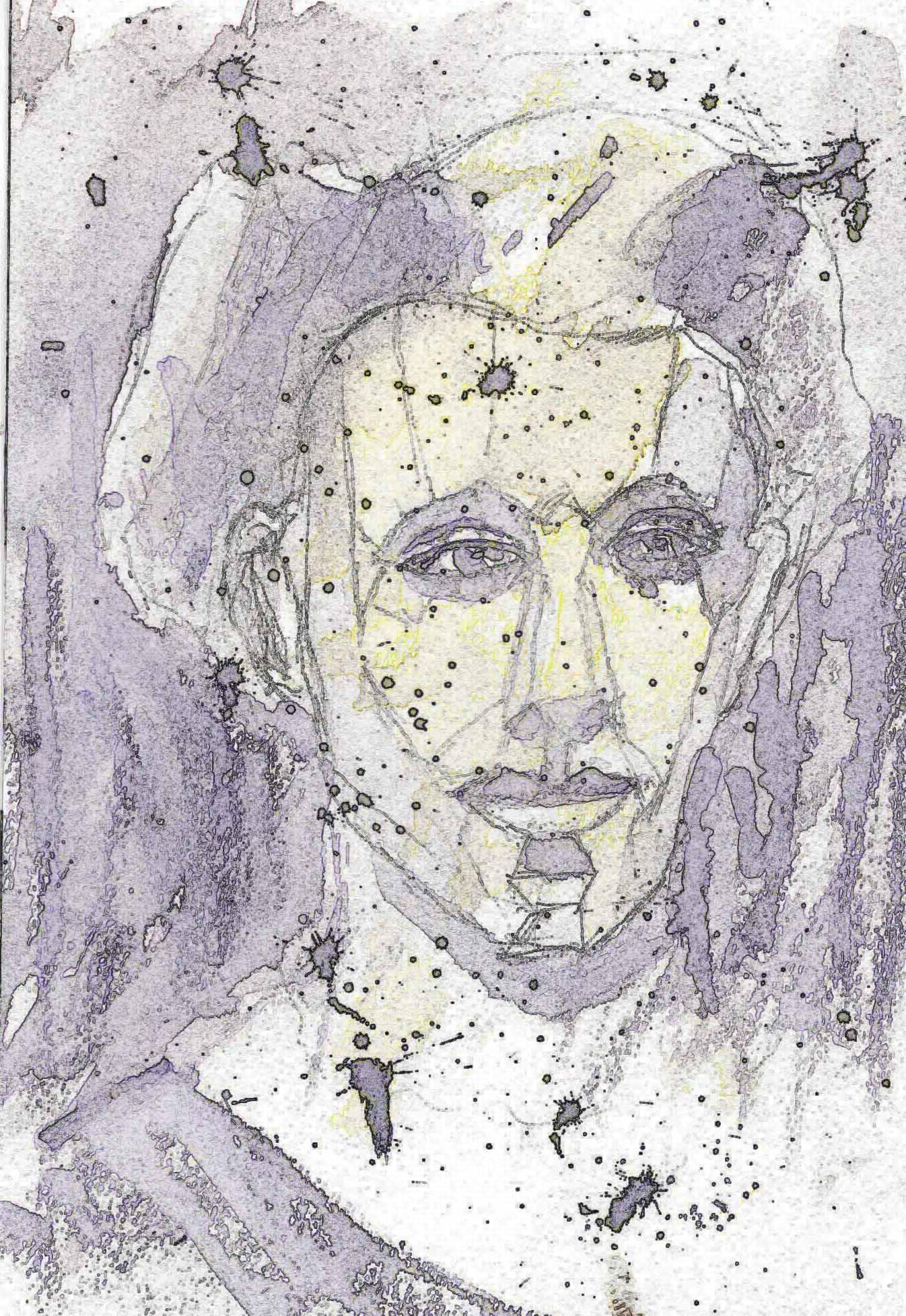 Portrait with shades and shadows and studies of planes - image 2 - student project
