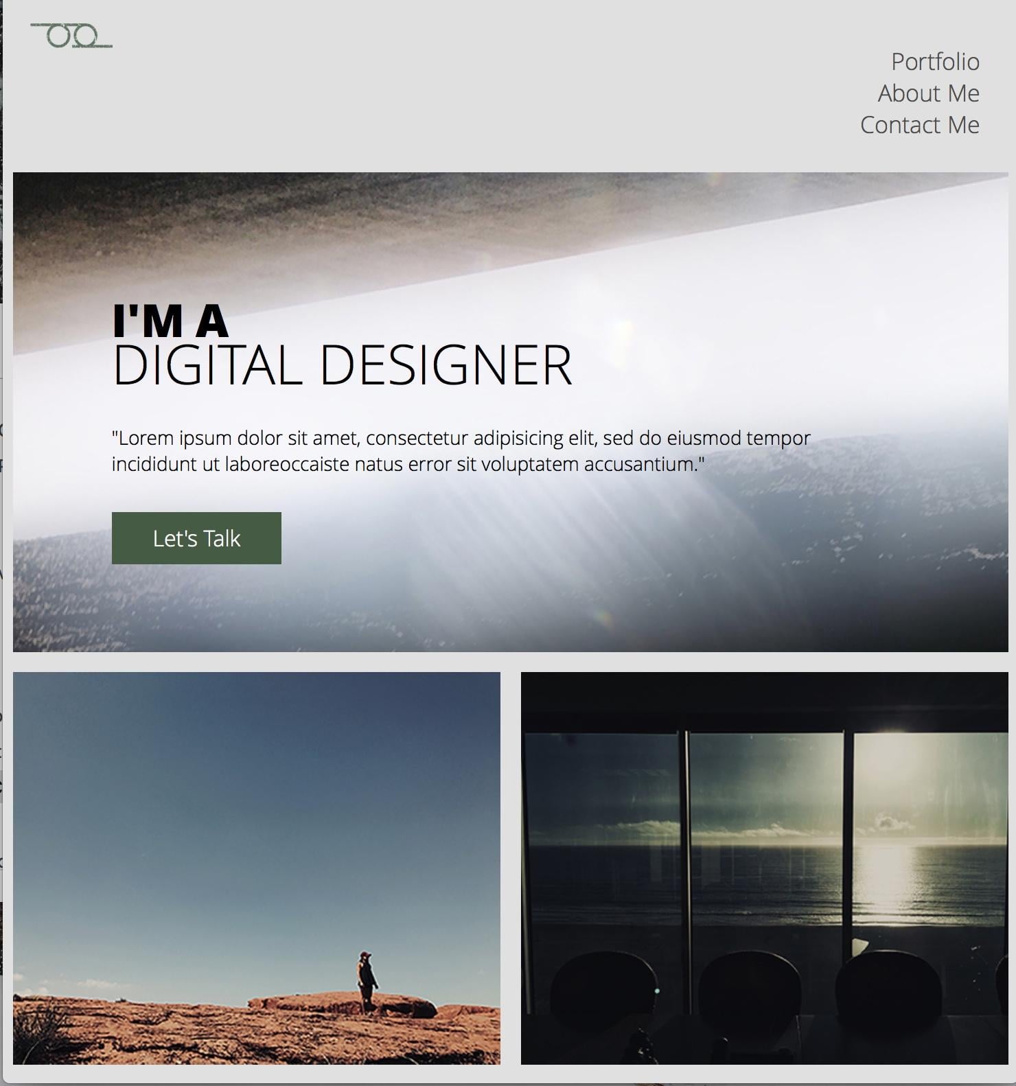 Practice Dreamweaver Site - image 2 - student project