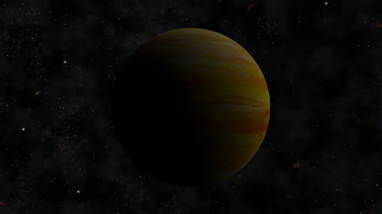 Gas Planet Stripes & Nebula Bookmark - image 2 - student project