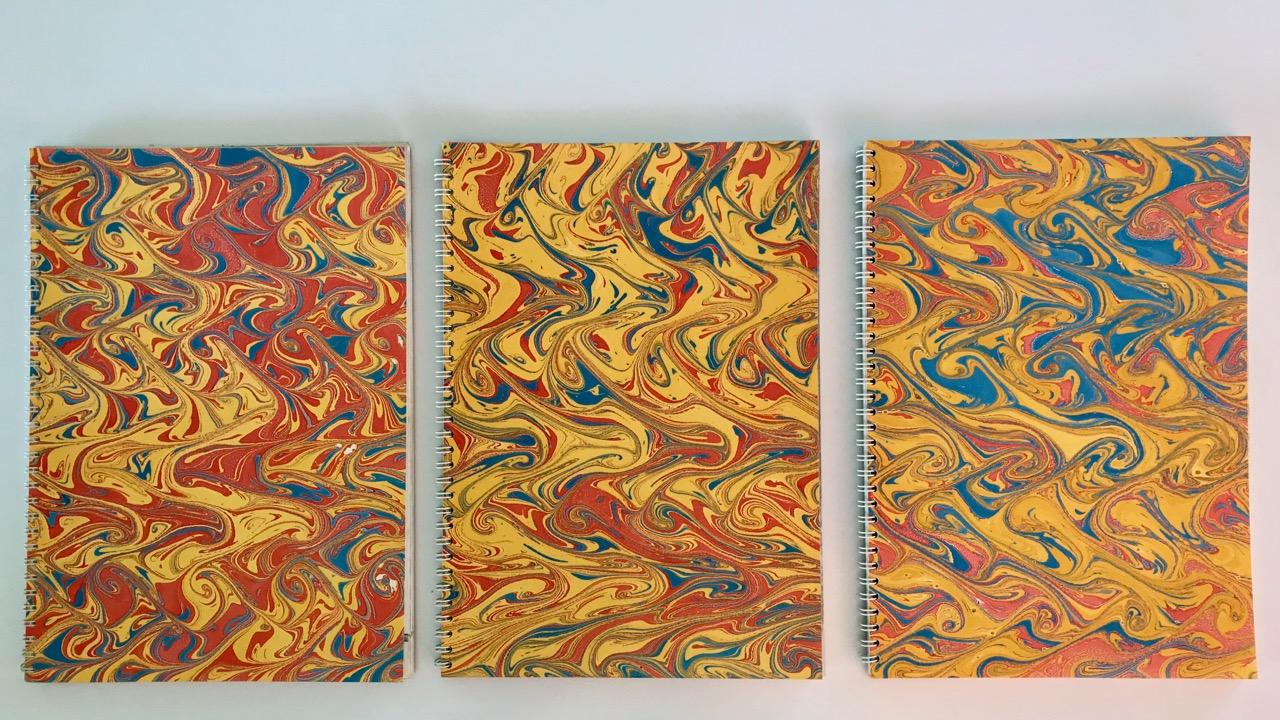 Marbling with Oil Colours - image 5 - student project