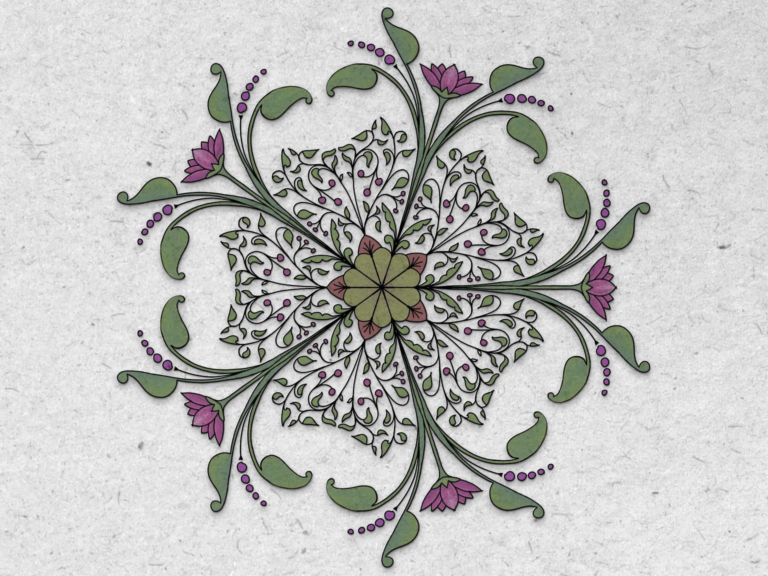 Mandala Experiments - image 4 - student project