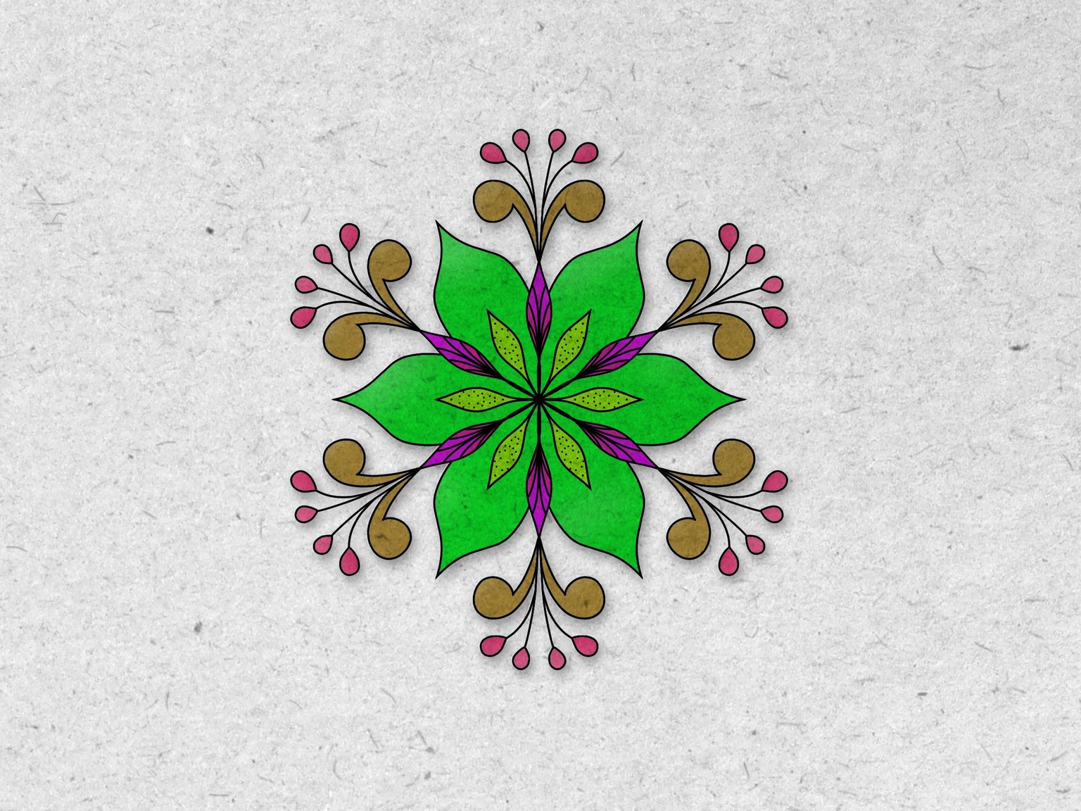 Mandala Experiments - image 1 - student project