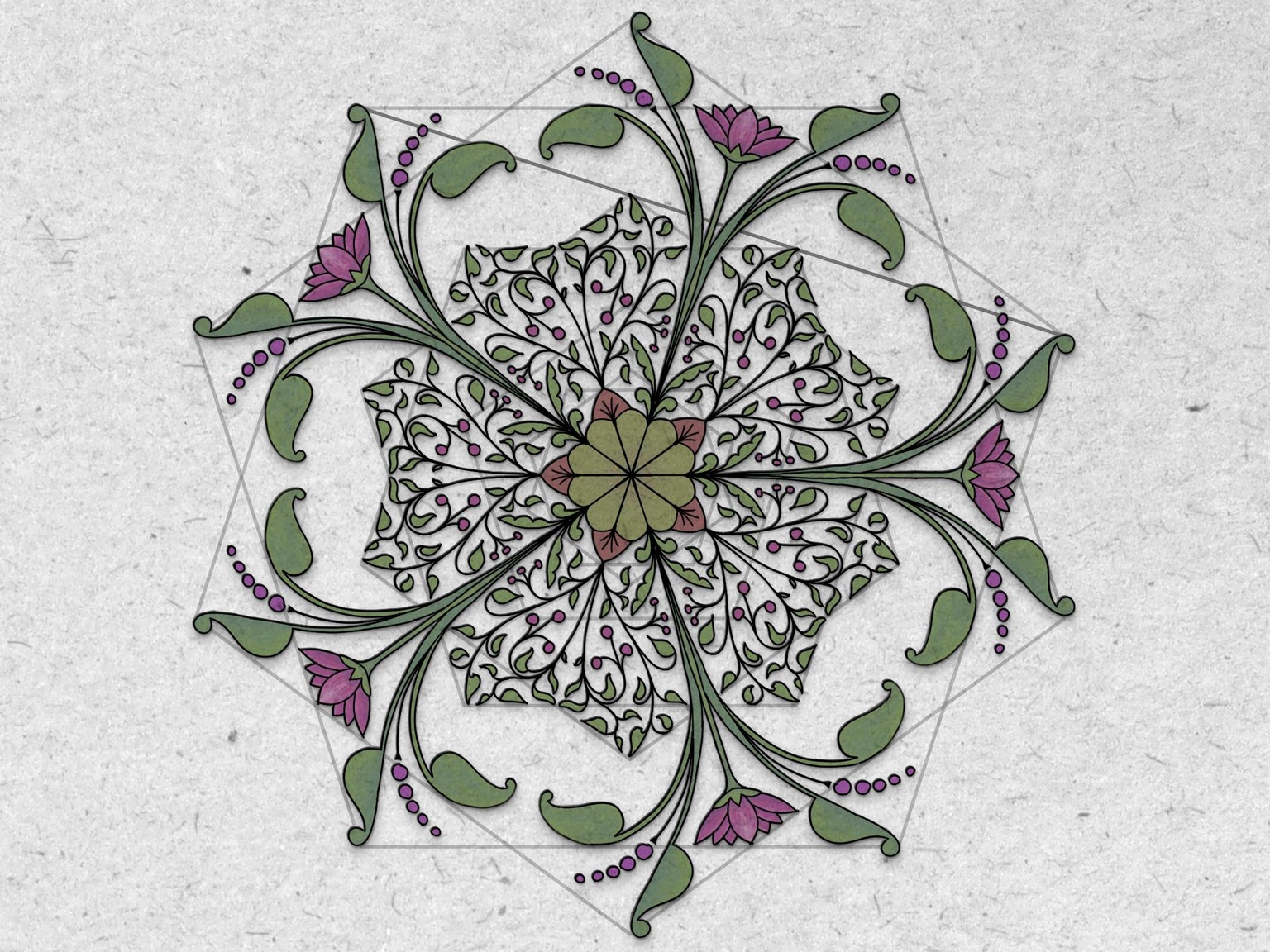 Mandala Experiments - image 3 - student project