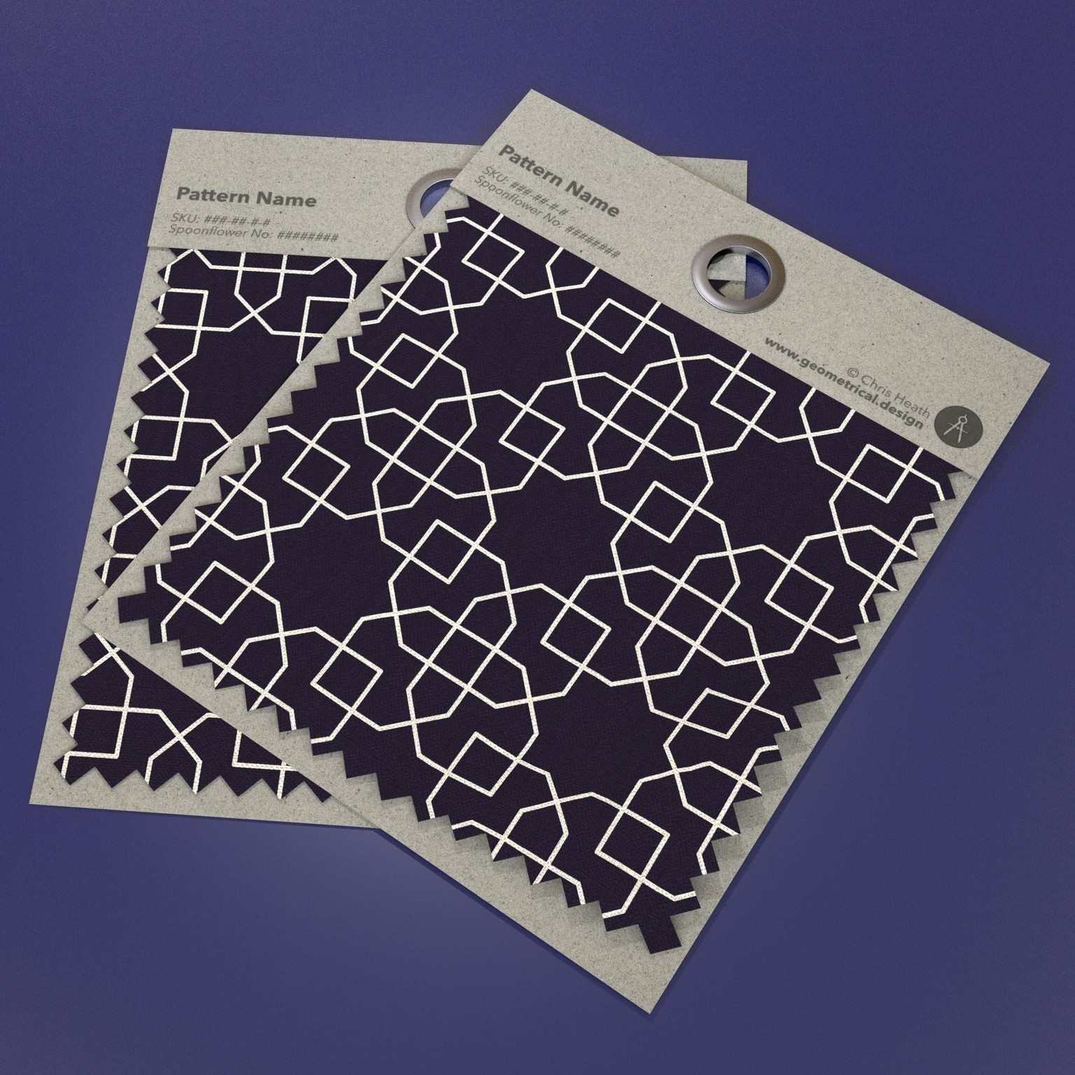 Indian Floral and Geometric Pattern - image 2 - student project