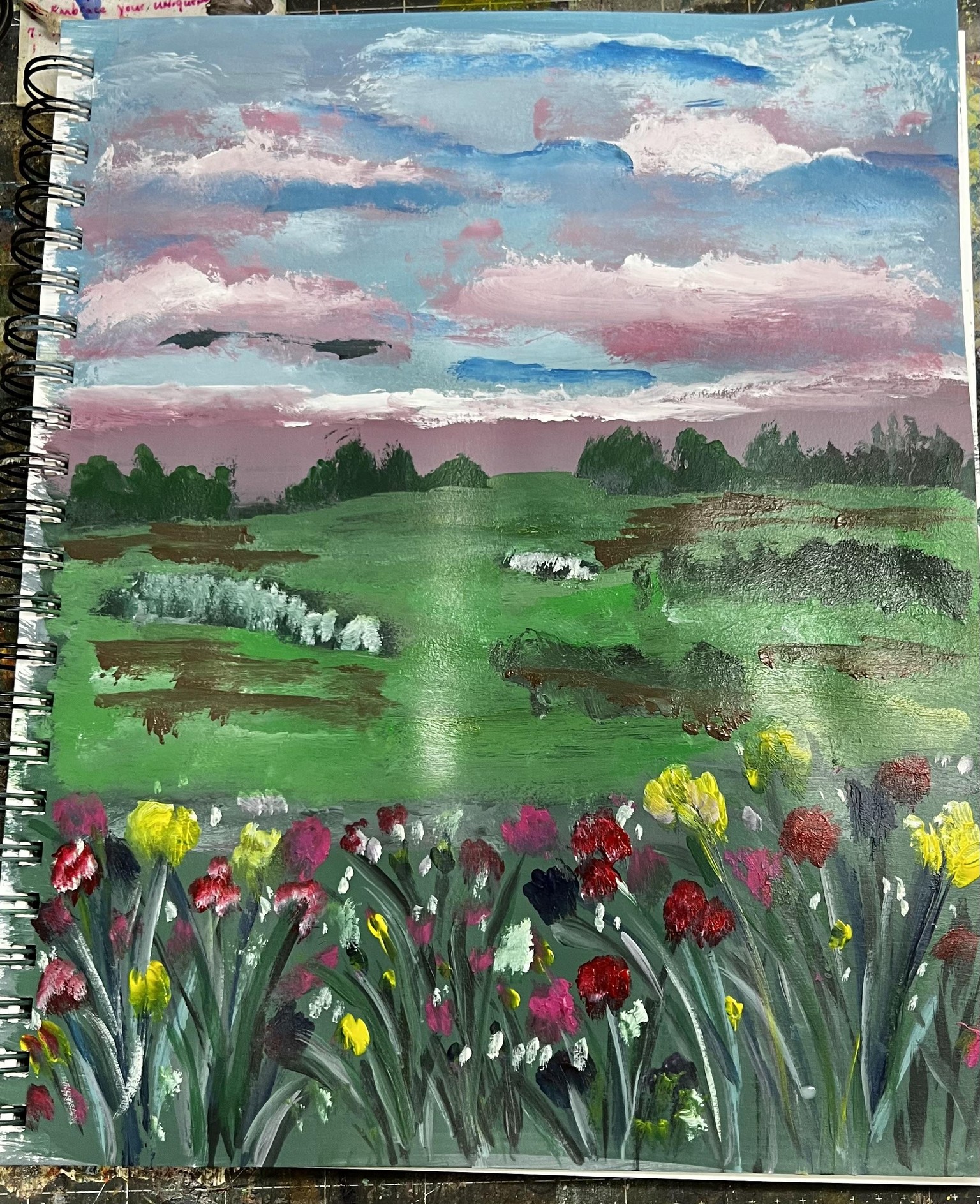 Field of Flowers - image 1 - student project