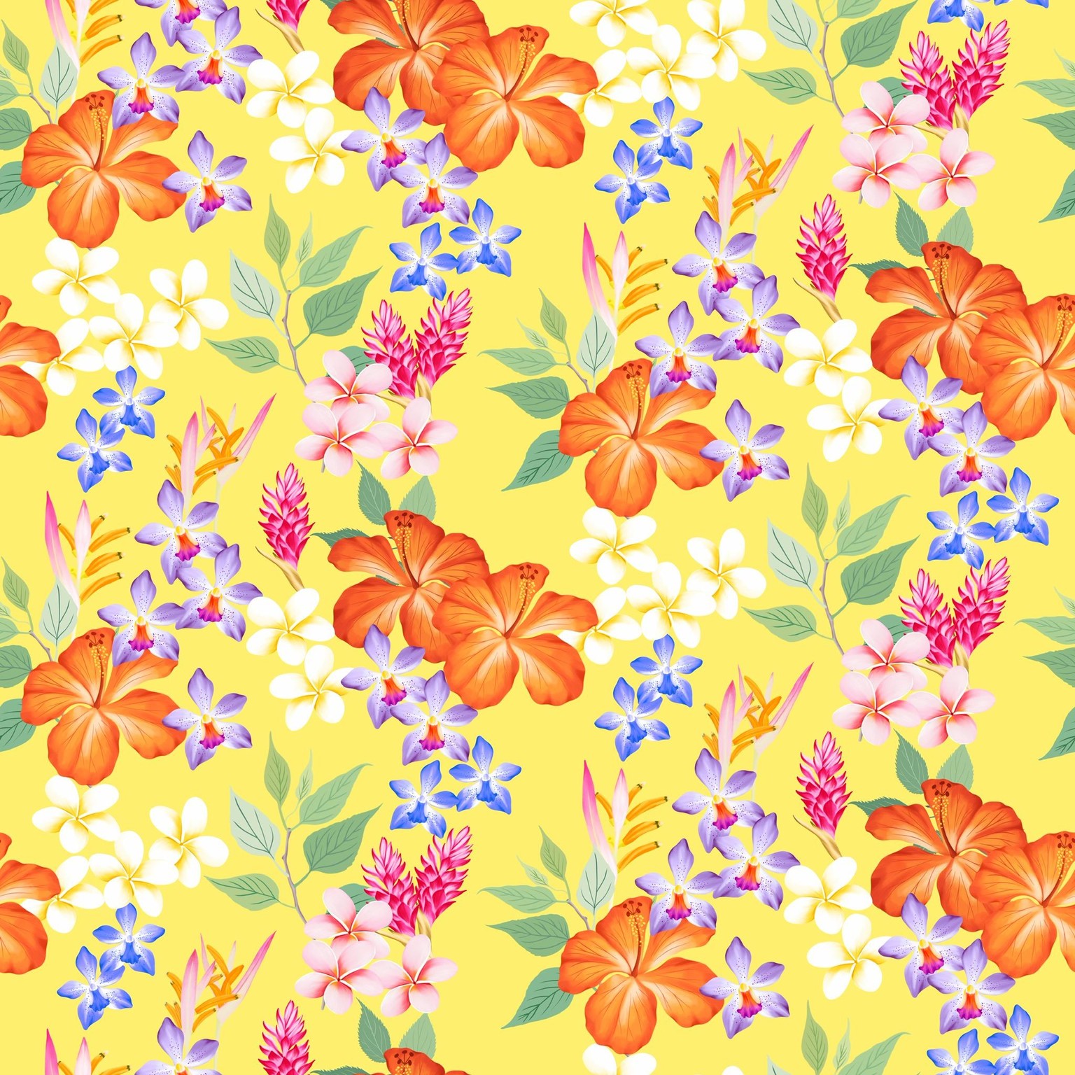 Tropical Flowers - image 2 - student project