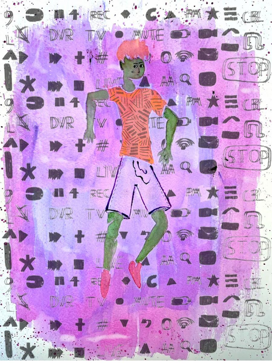Glitch Print - image 1 - student project