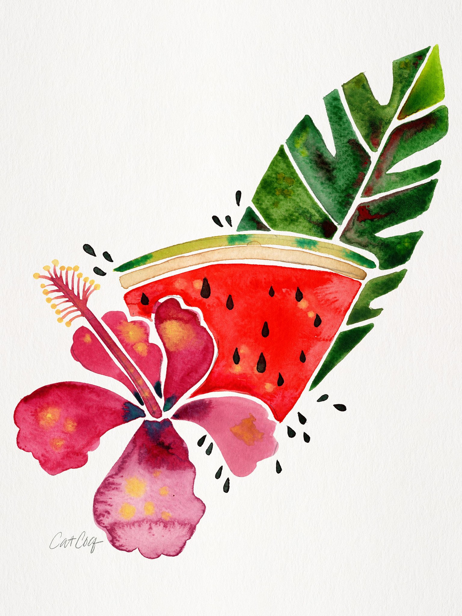 Fruits & Florals in Watercolor - image 1 - student project