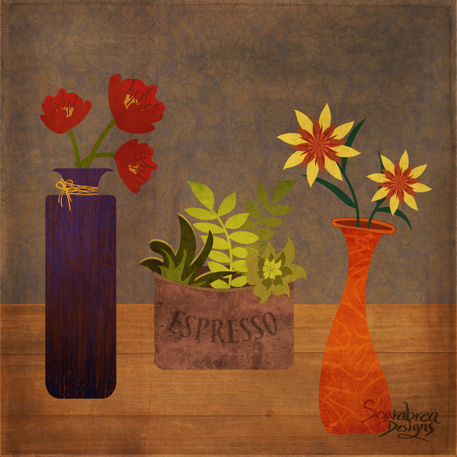 Damask Still Life - image 1 - student project